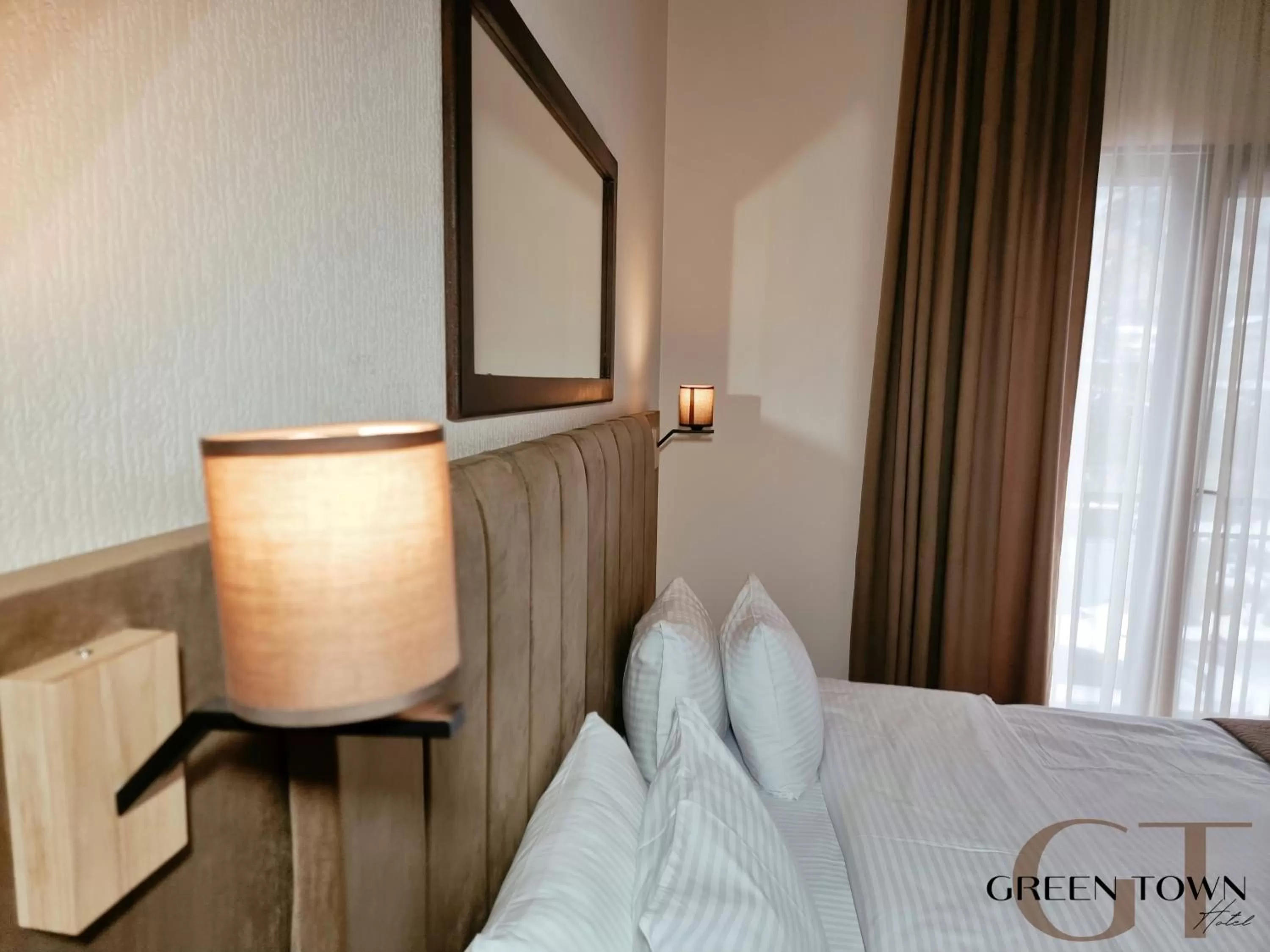 Bedroom, Bed in Hotel Green Town