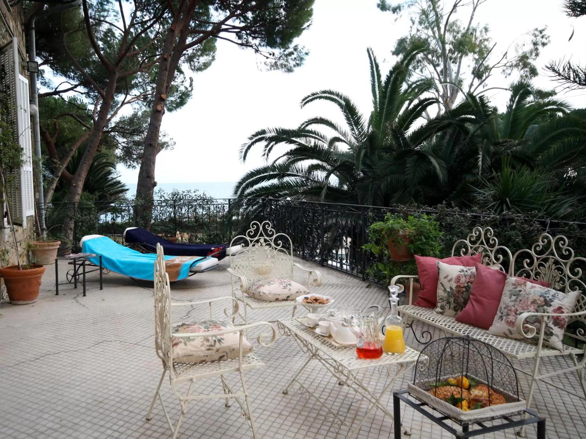 Patio in La Casa di Anny B&B di Charme