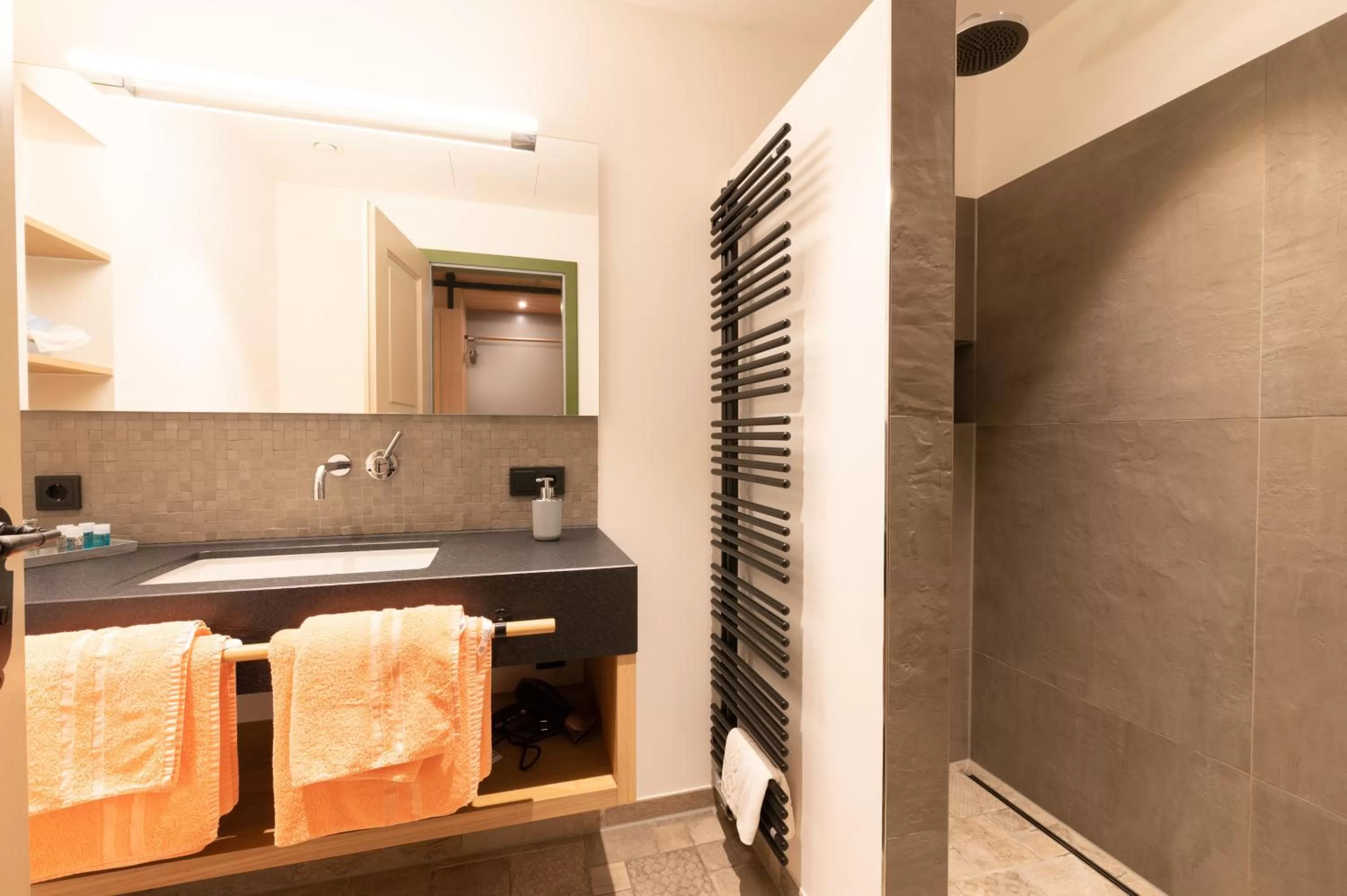 Bathroom in LANDHOTEL ALTE ZOLLSTATION- Historical Building