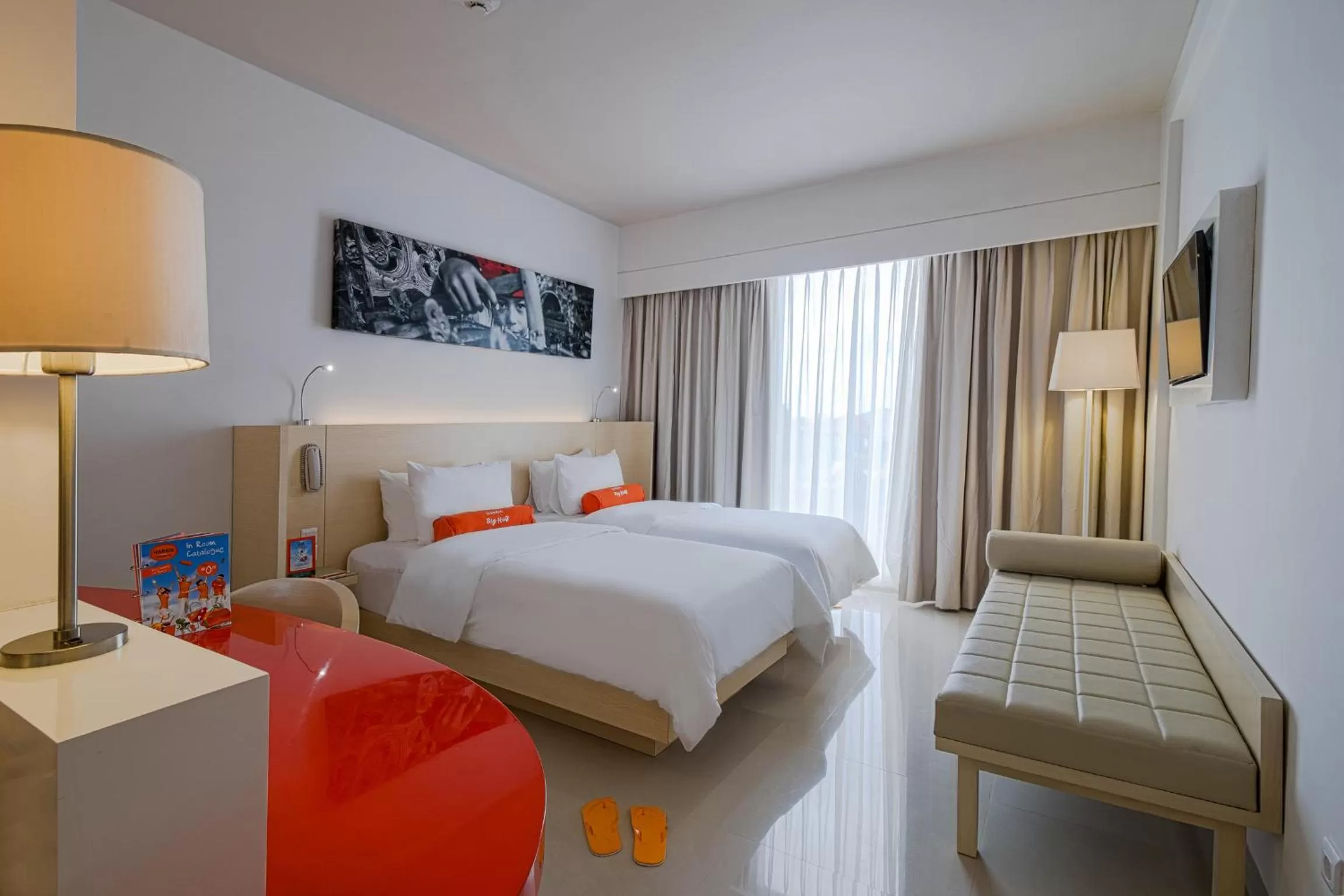 Property building, Bed in HARRIS Hotel and Conventions Denpasar Bali