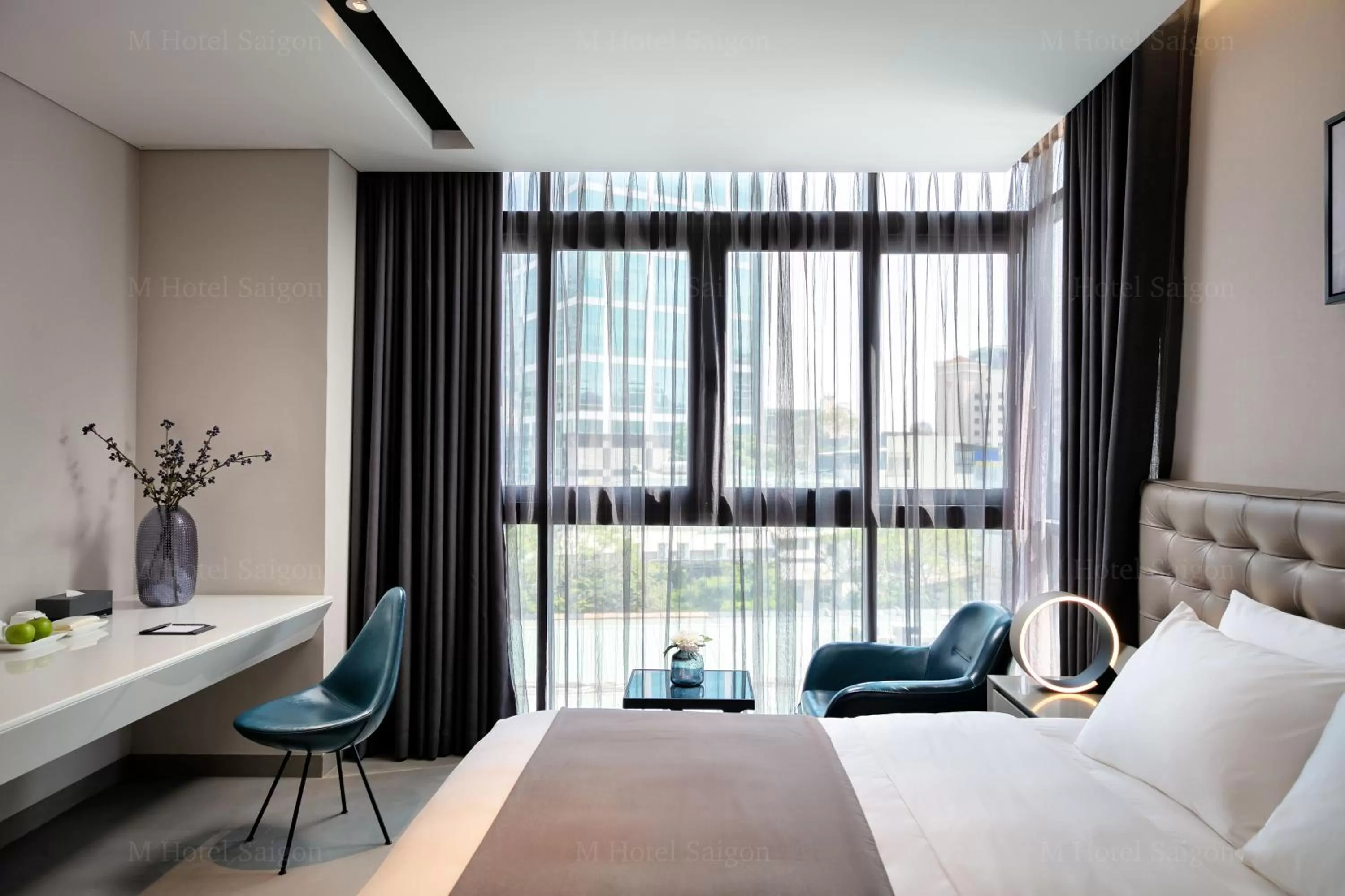 Bedroom, Bed in M Hotel Saigon