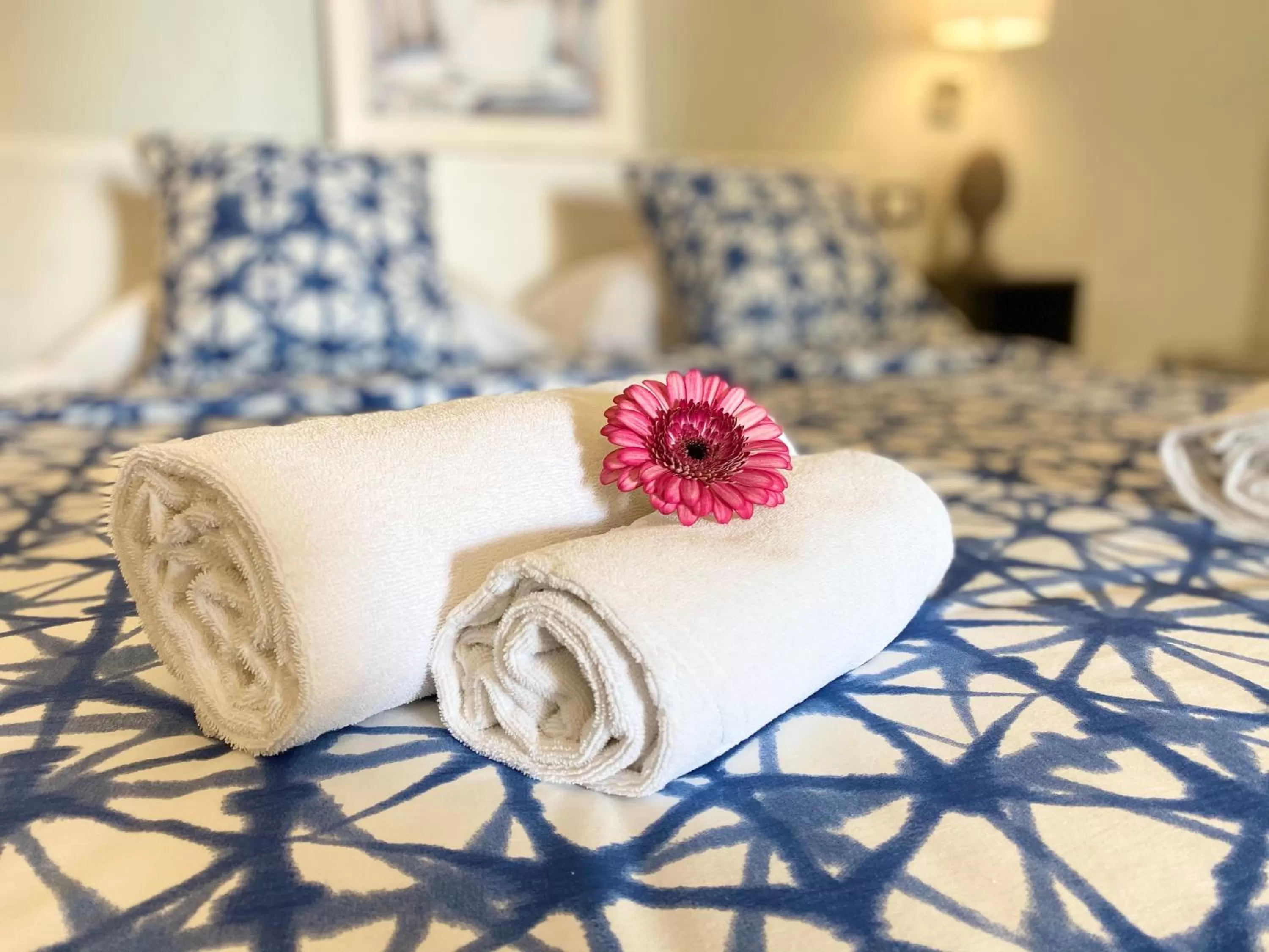 Decorative detail, Bed in B&B Donna Teresa