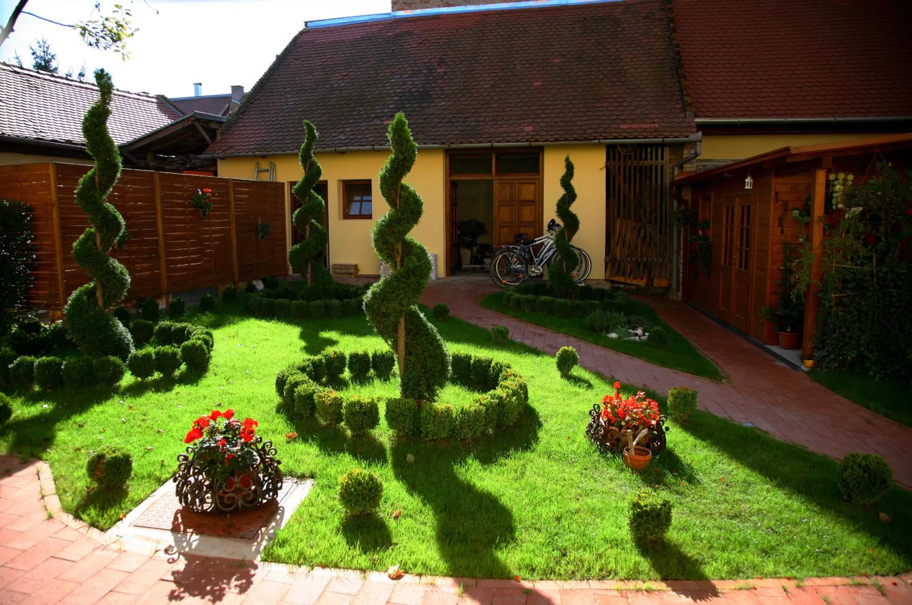 Garden in Maksimilian Osijek