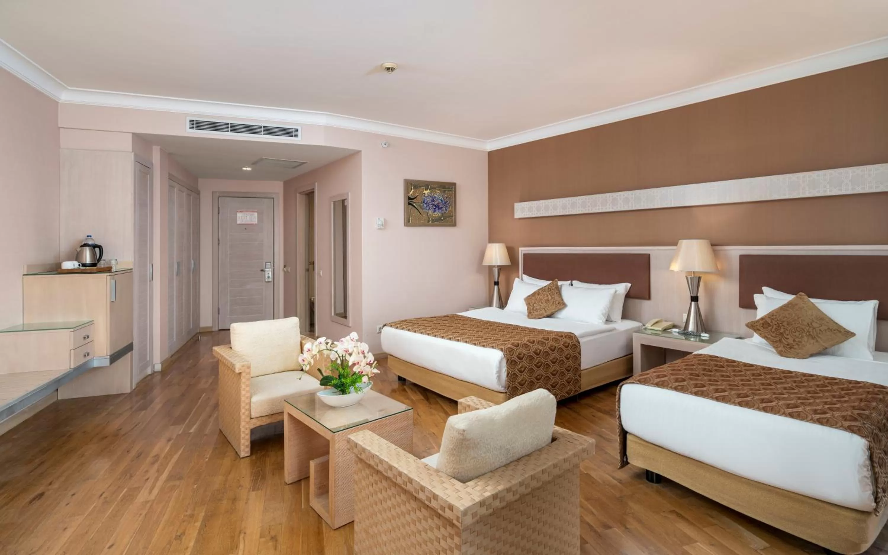 Photo of the whole room, Bed in Mukarnas Spa & Resort Hotel