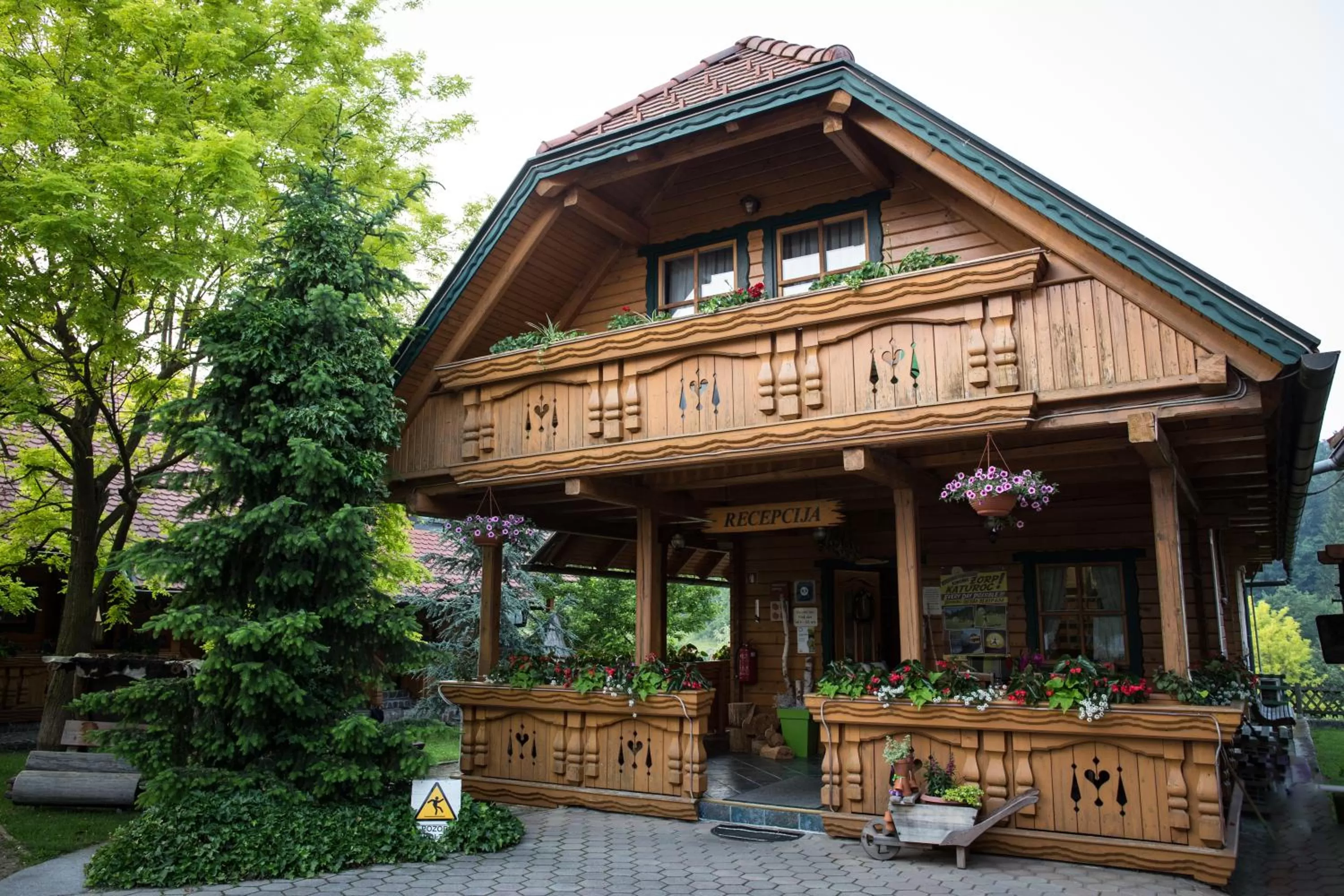 Facade/entrance in Korošec Apartments and Wellness Centre
