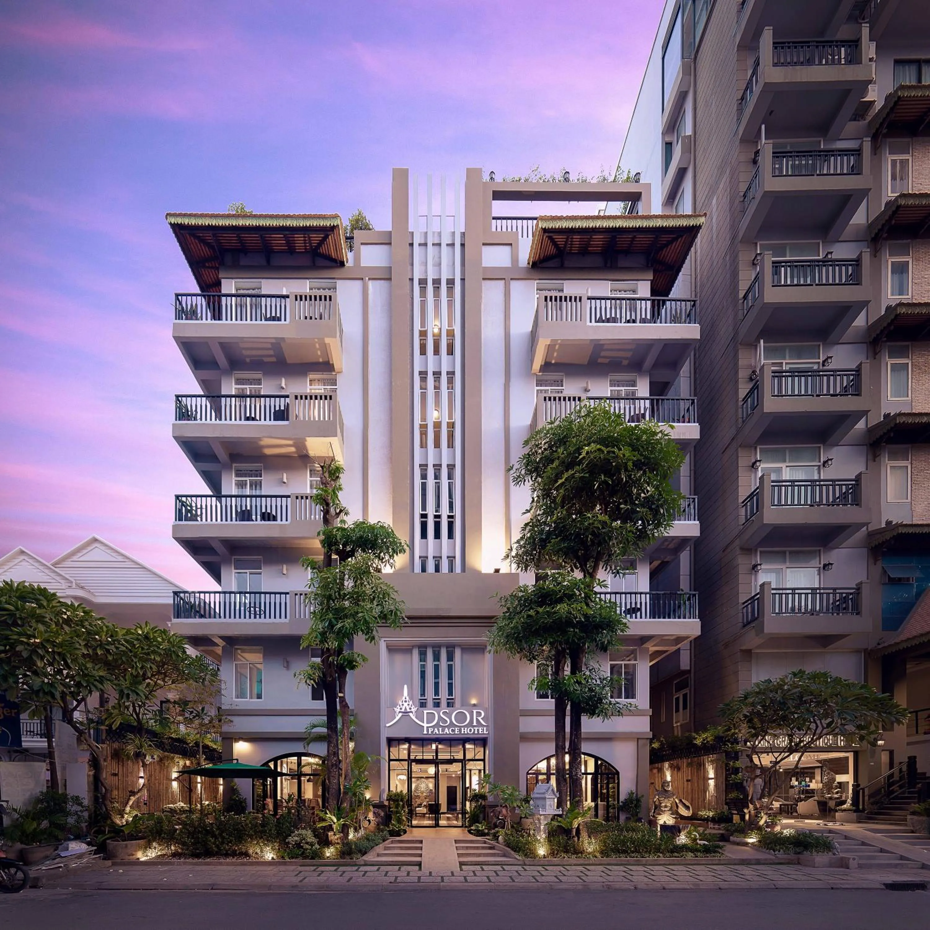 Property building in Apsor Palace Hotel