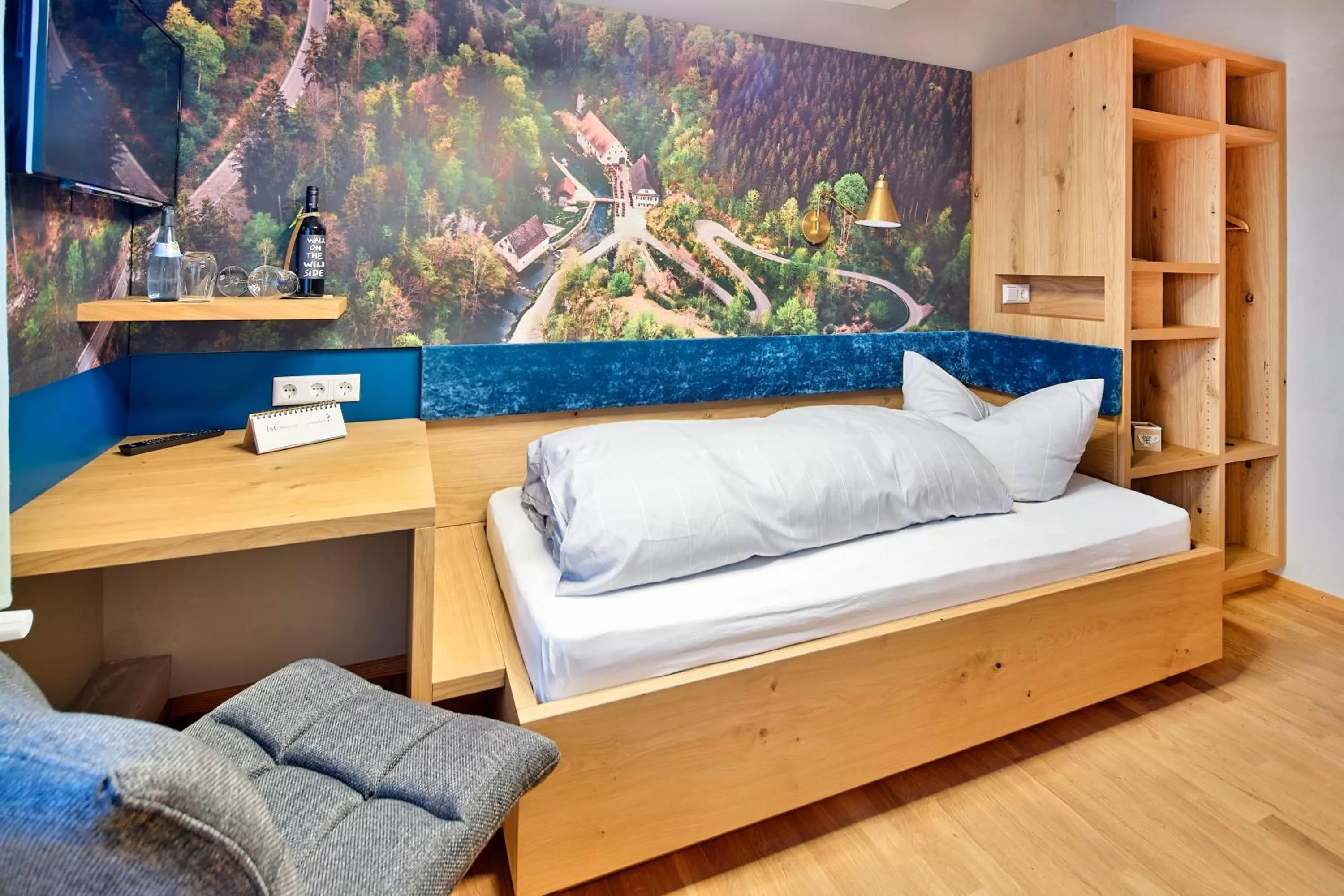 Photo of the whole room, Bed in Biohotel-Restaurant Rose