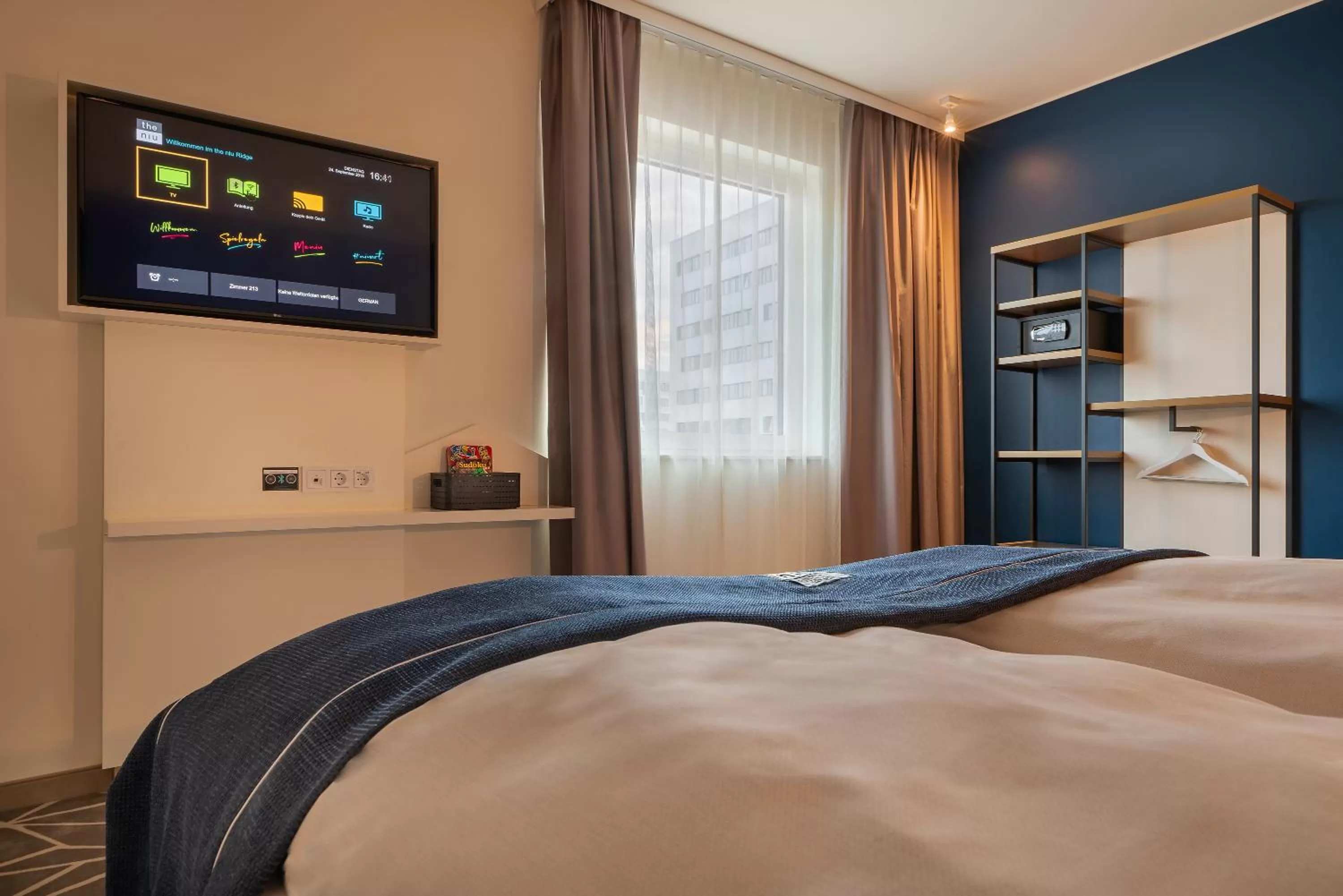 Bedroom, Bed in Holiday Inn - the niu, Ridge Halle Central Station by IHG