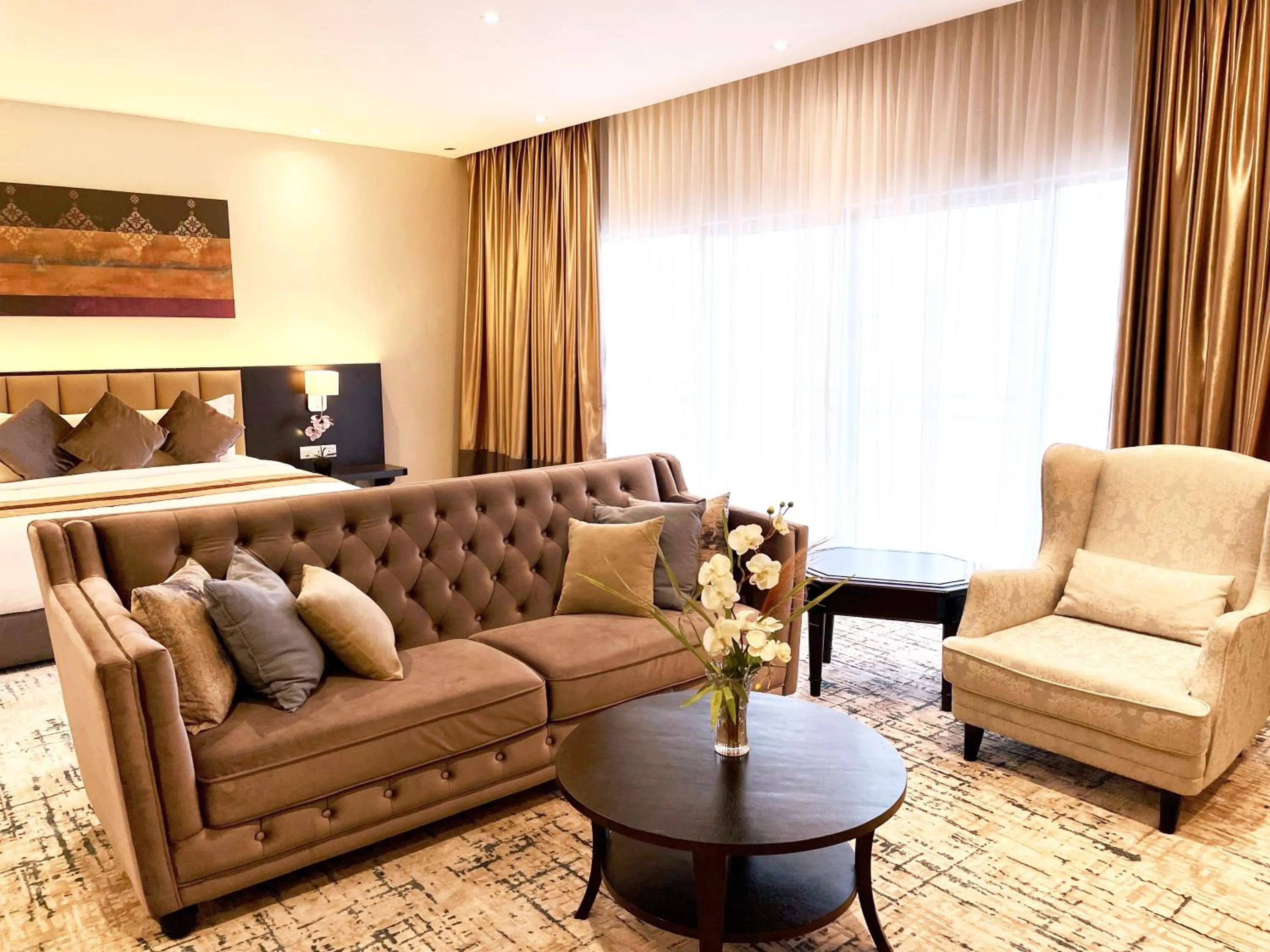 Bed, Seating Area in M.S. Garden Hotel Kuantan