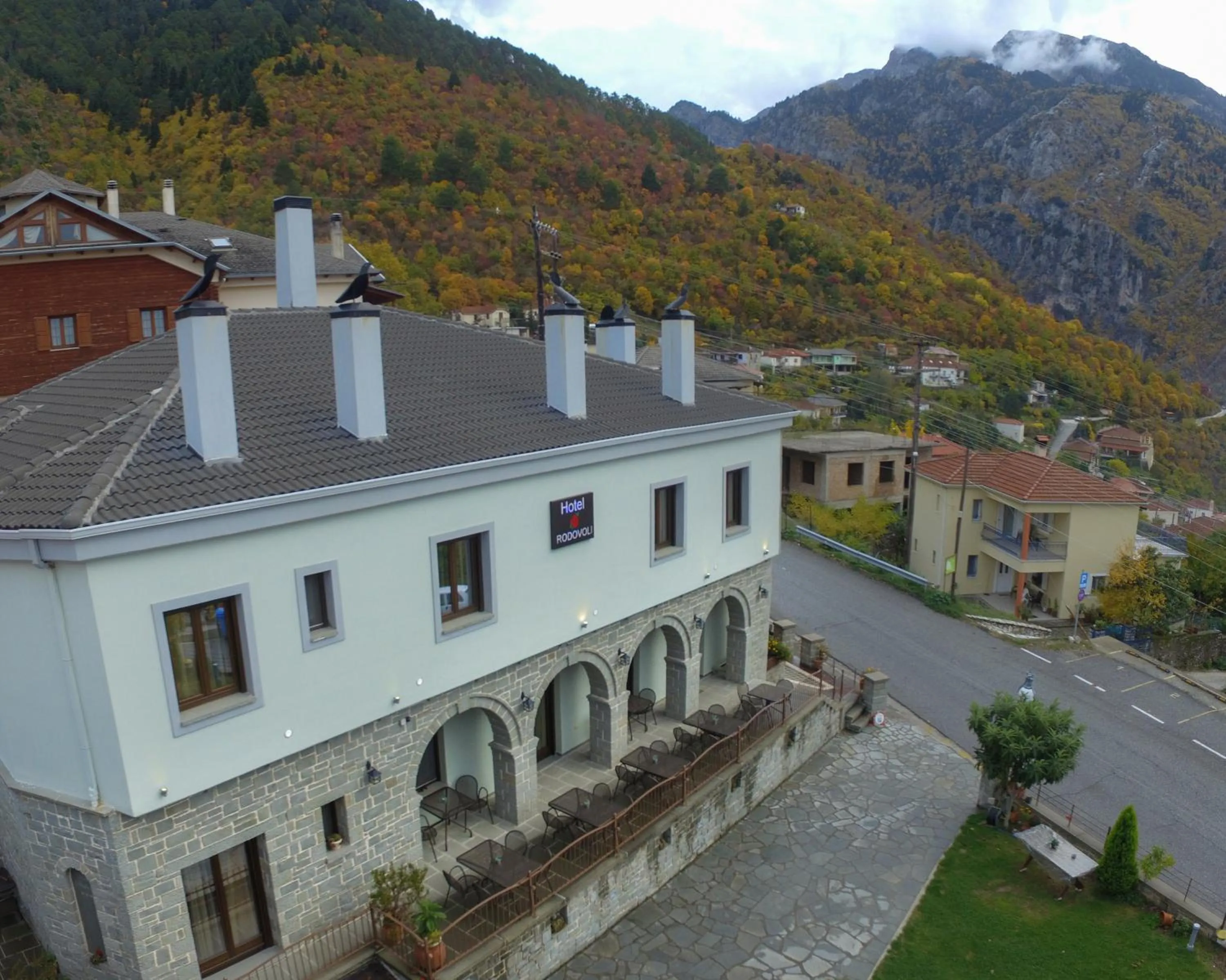 Bird's eye view in Hotel Rodovoli