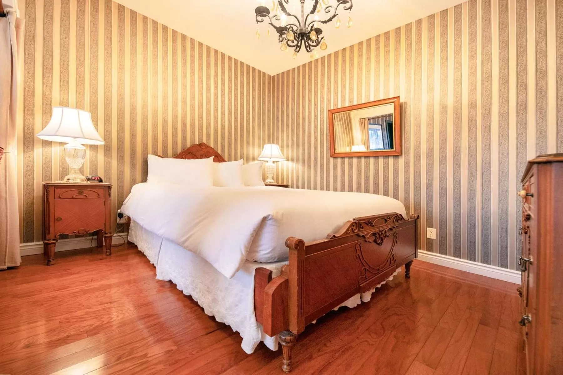 Bed in Auberge Sous les Arbres