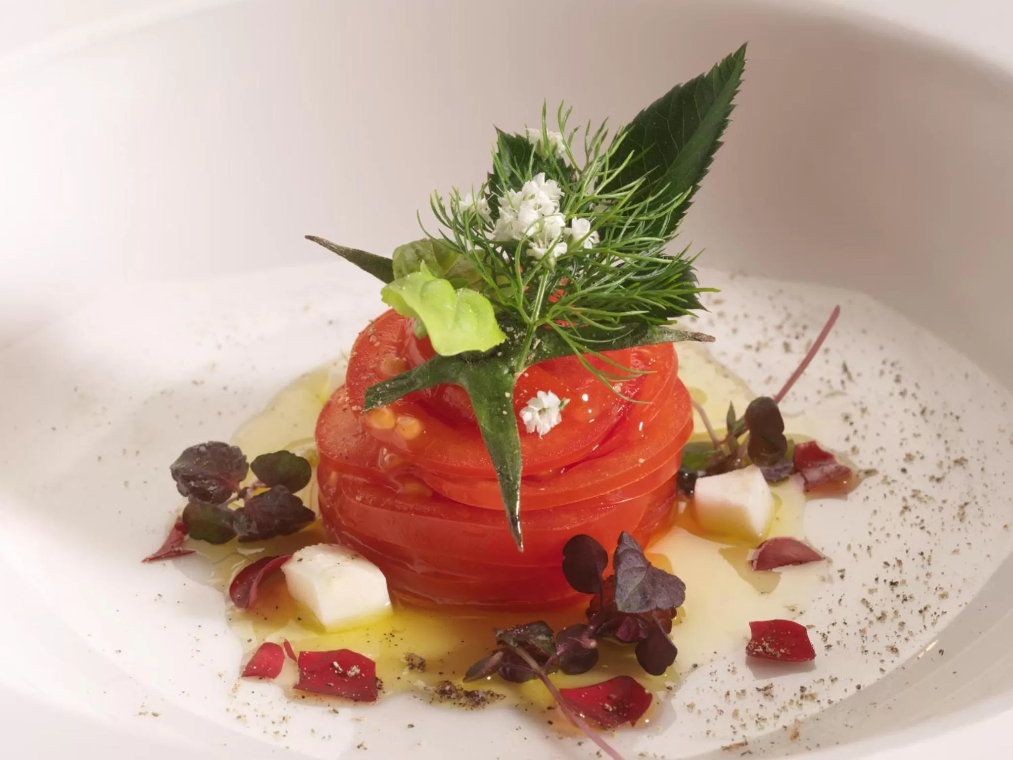 Food close-up in Hotel Colonne