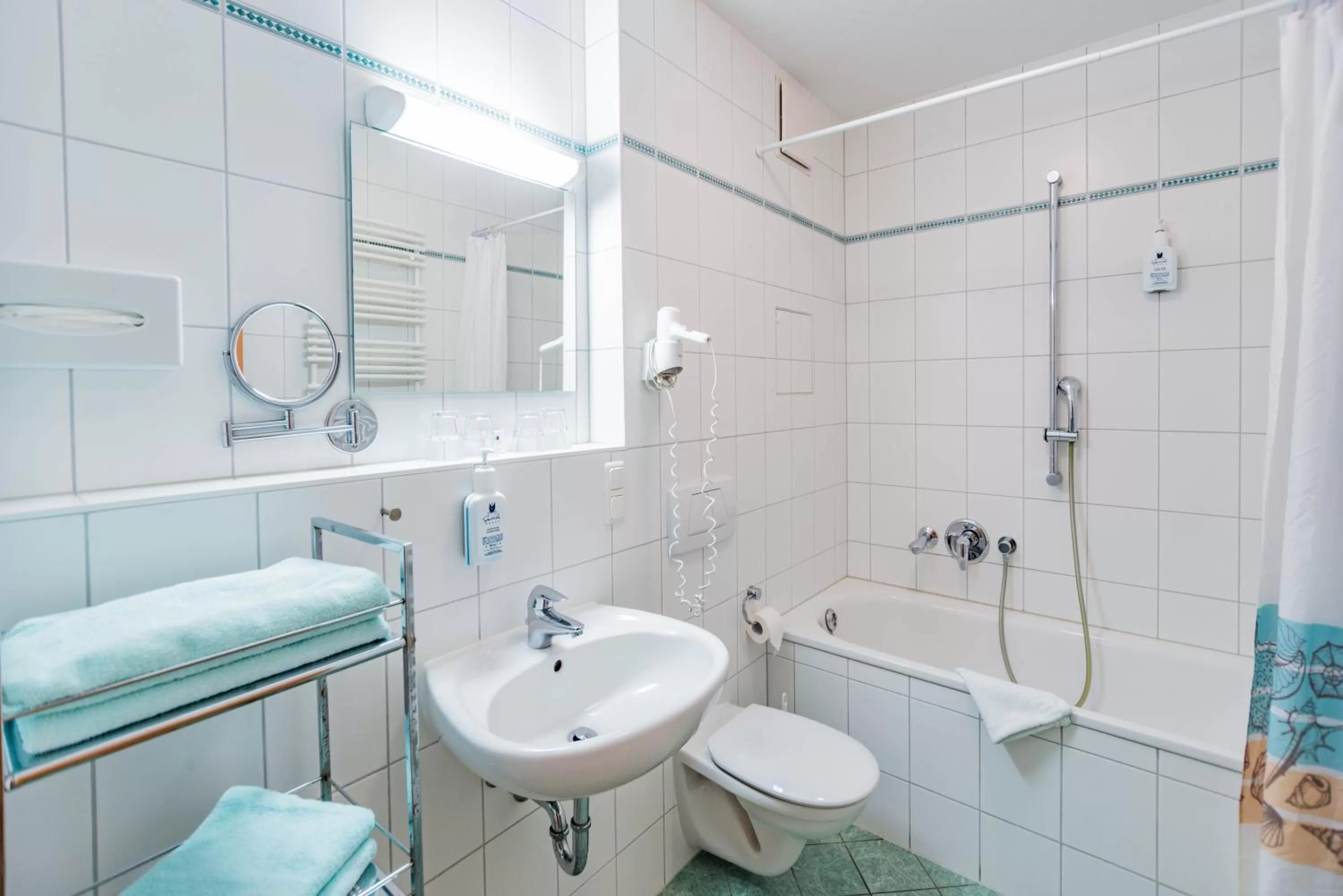 Photo of the whole room, Bathroom in Am Weststrand Apartmenthaus Waldeck