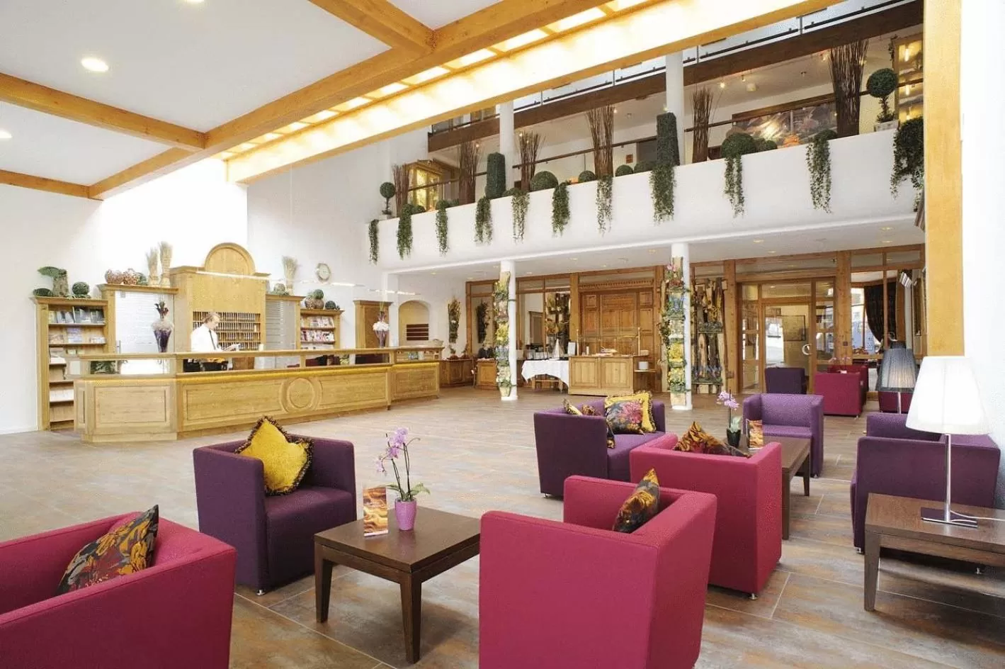 Lobby or reception in Hotel Fürstenhof