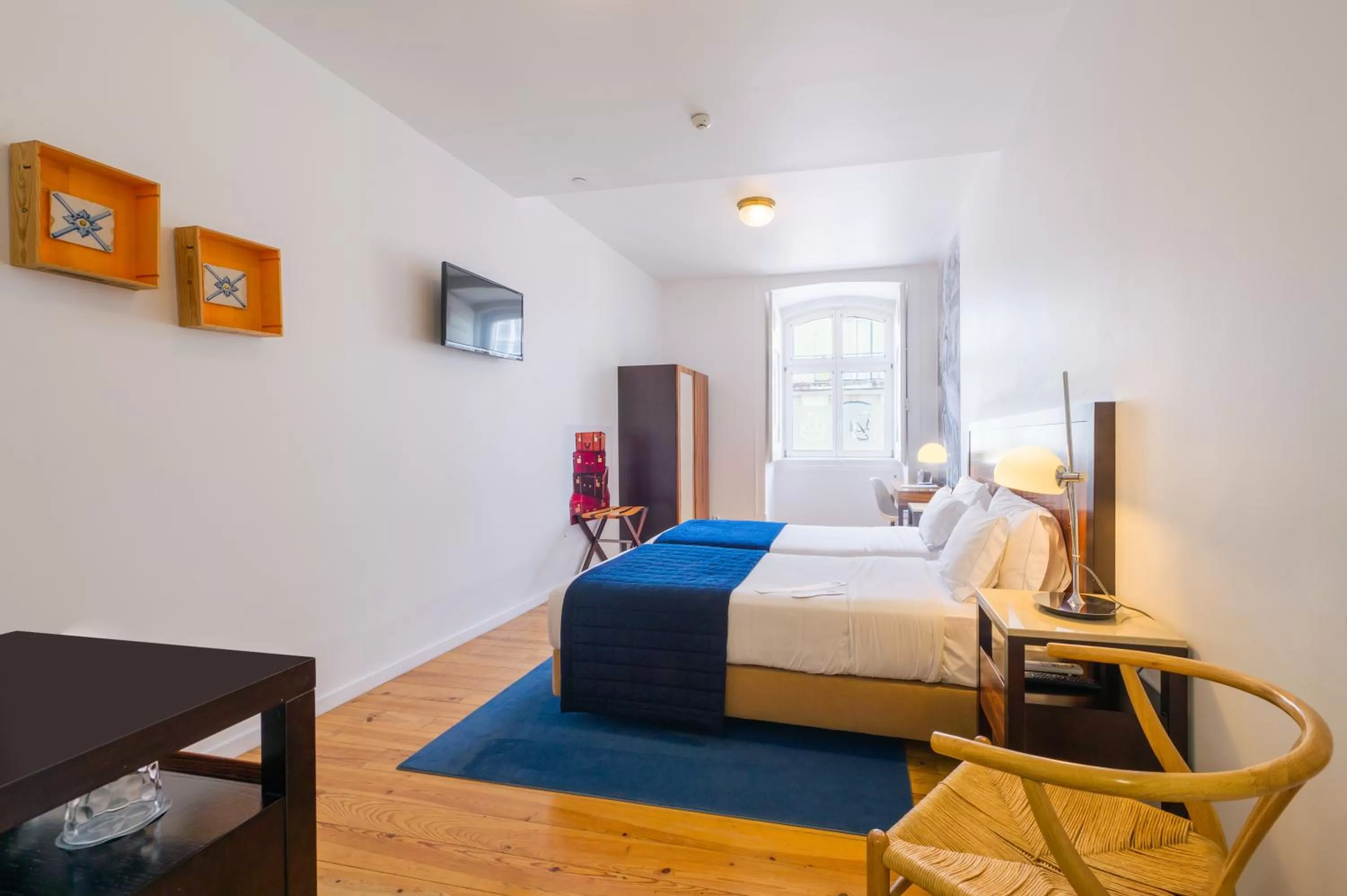 Bed in Lisboa Prata Boutique Hotel