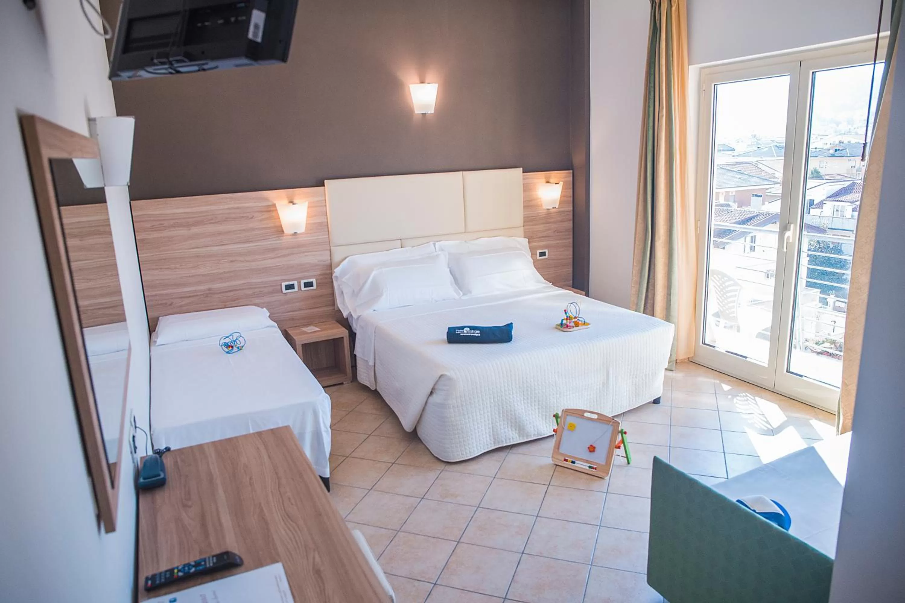 Bed in Hotel Prestige