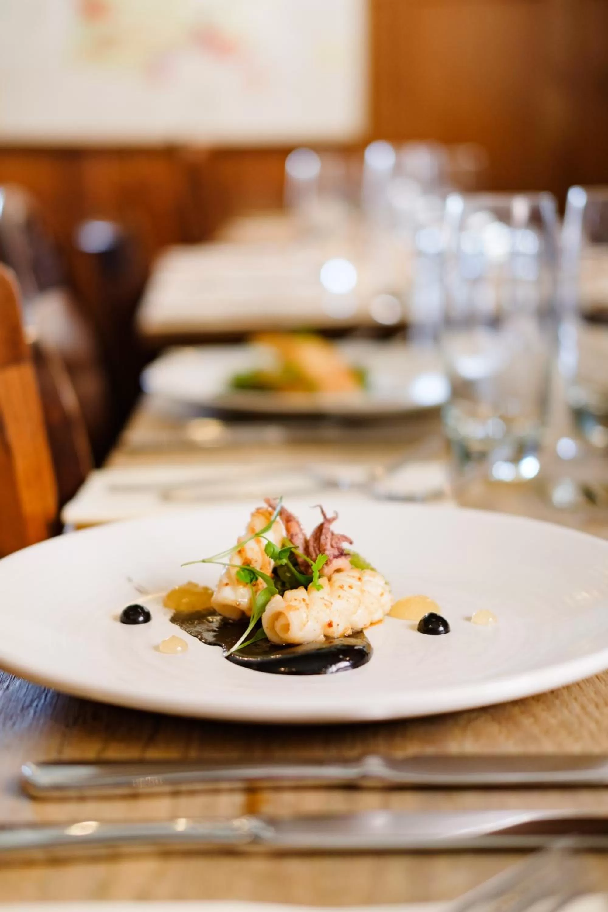 Dinner in Wykeham Arms