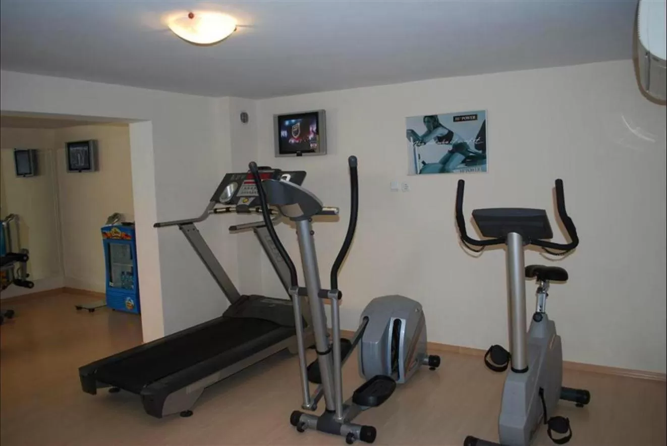 Fitness centre/facilities in Italia Hotel