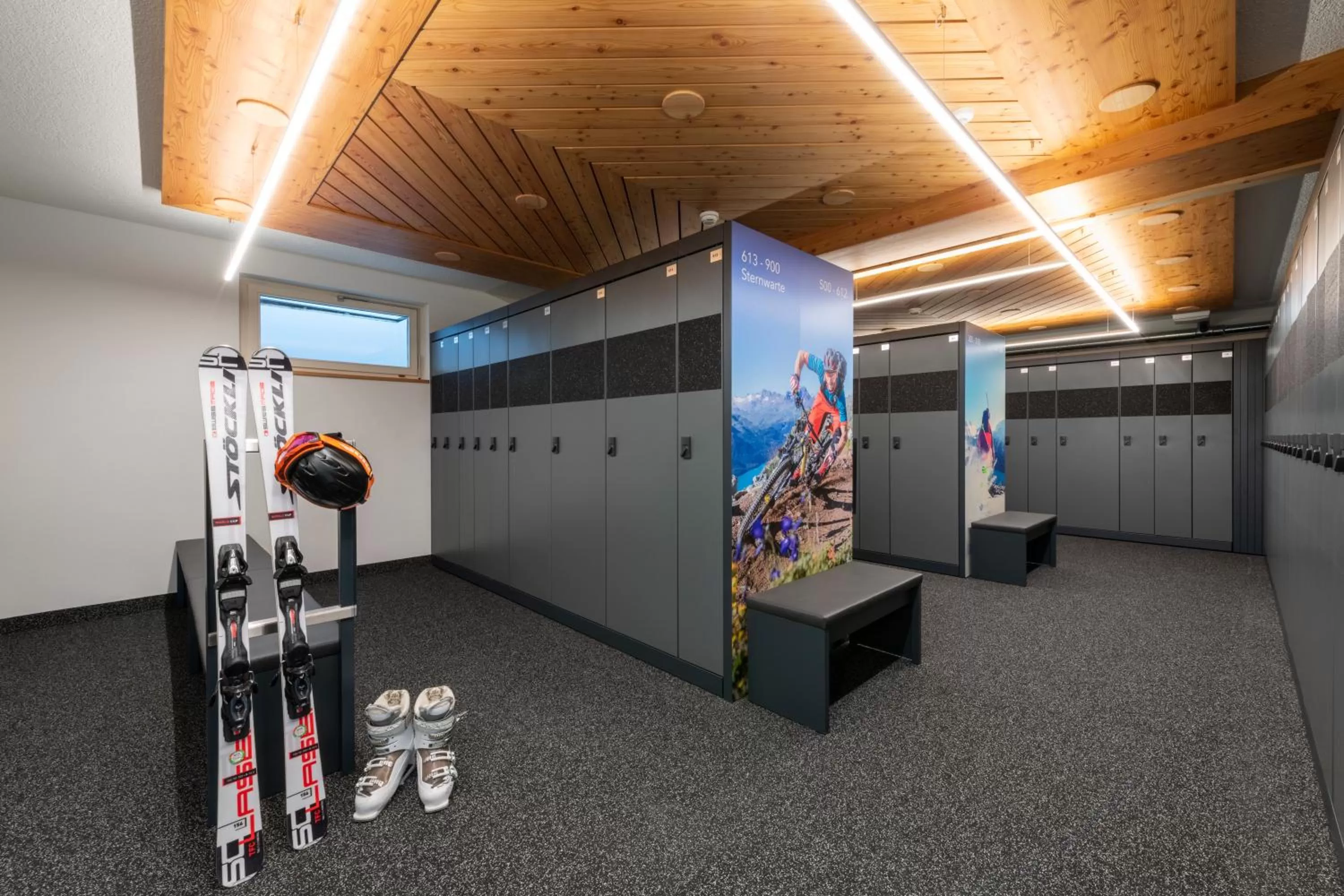 Decorative detail in Berghotel Randolins