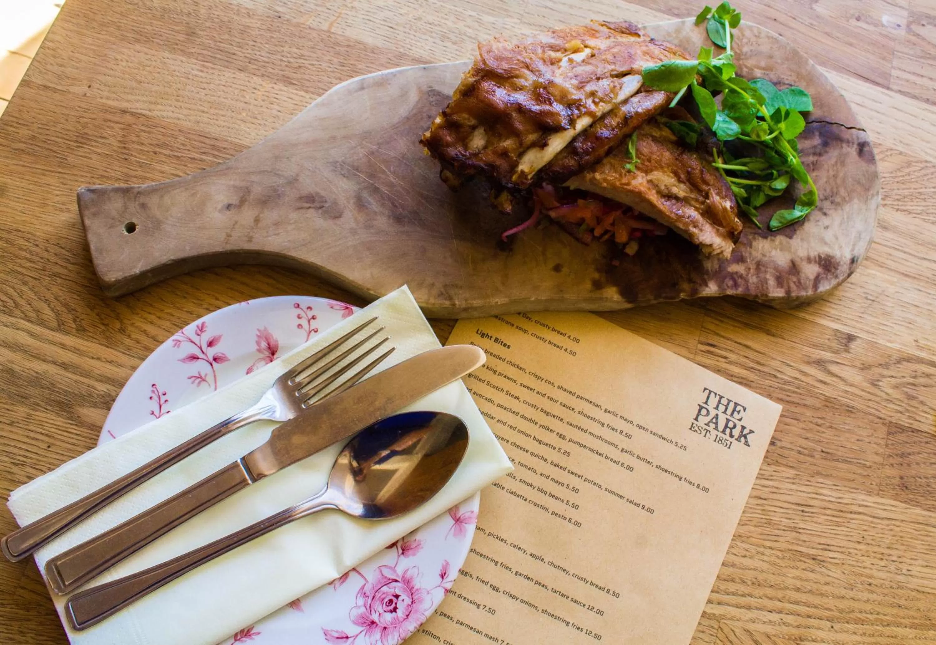 Food and drinks in The Park