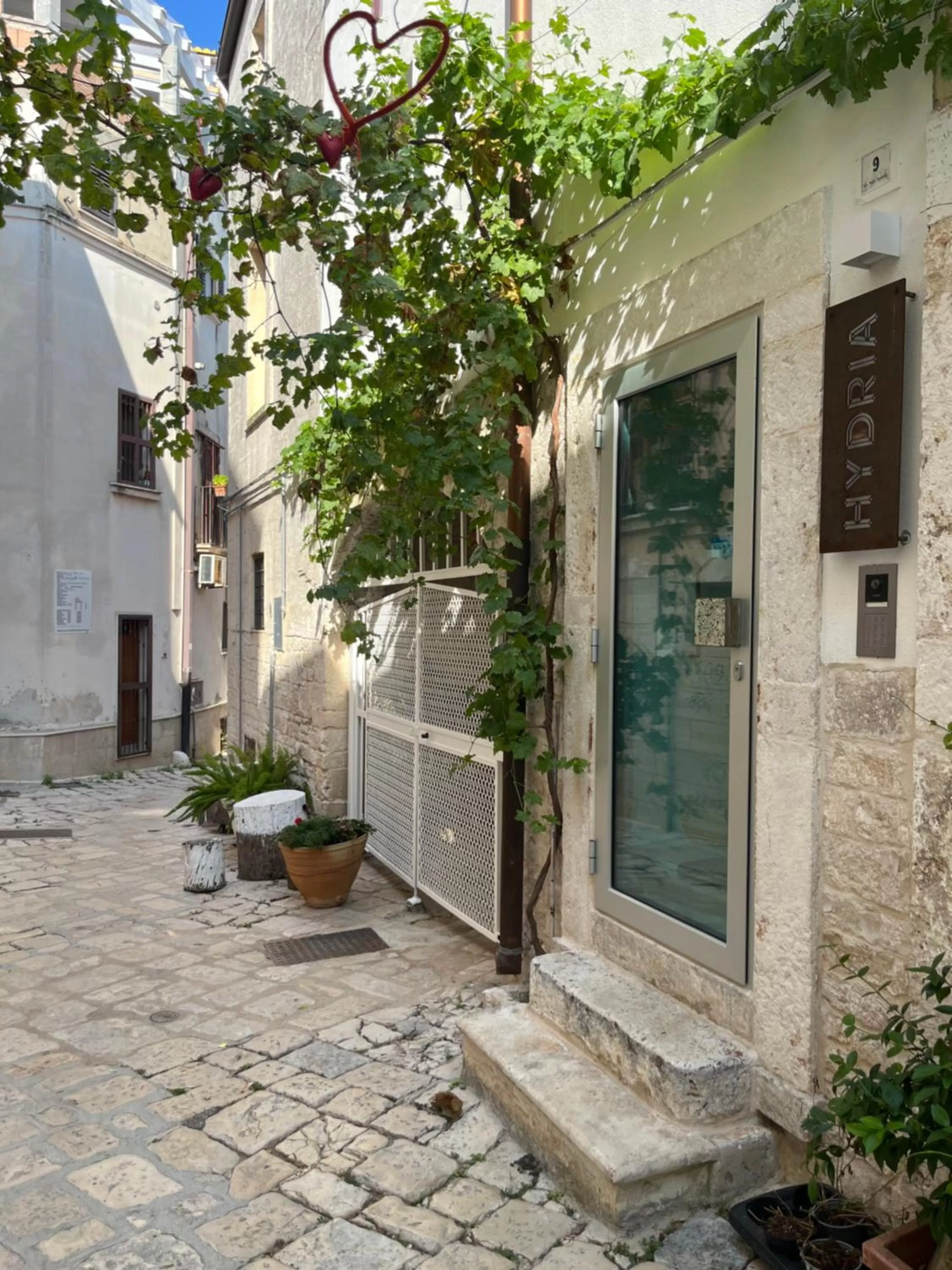 Property Building in Hydria guest house art gallery