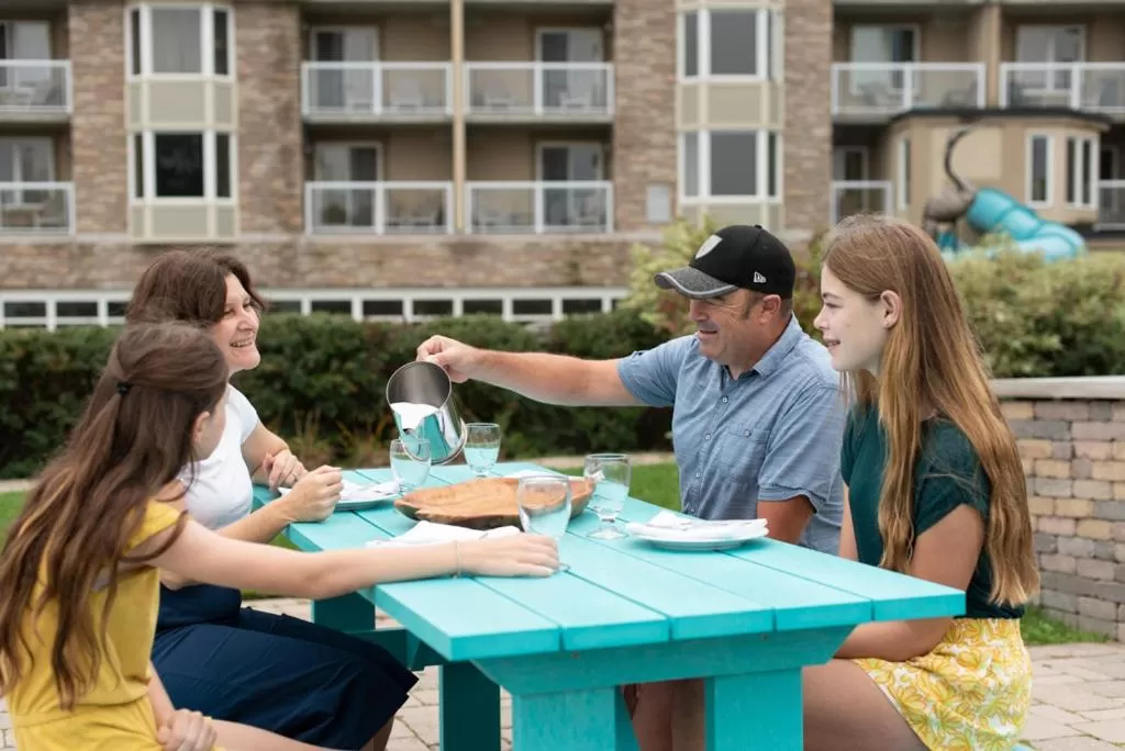 People in Living Water Resort & Spa