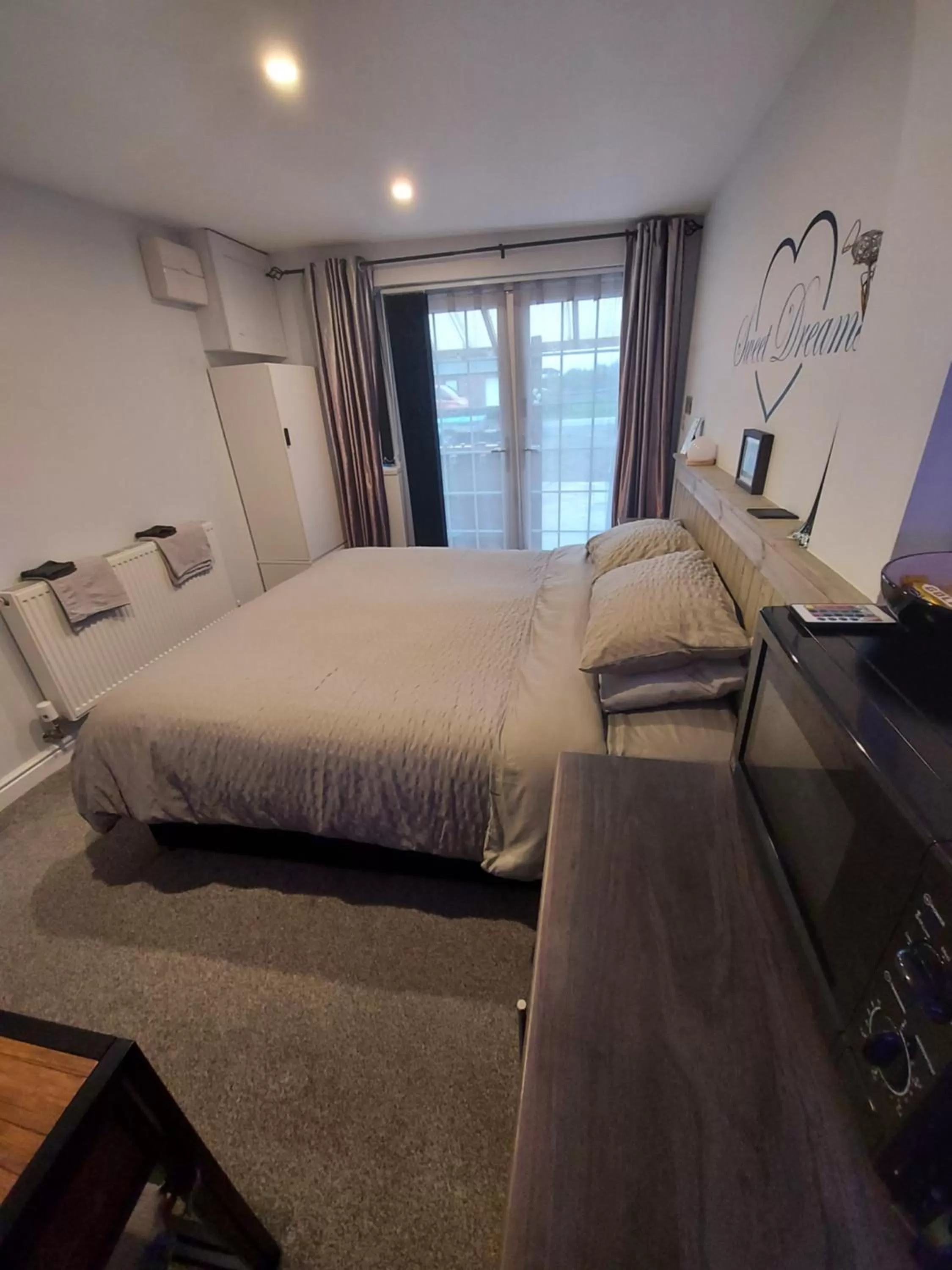 Bed in Hadrians wall studio