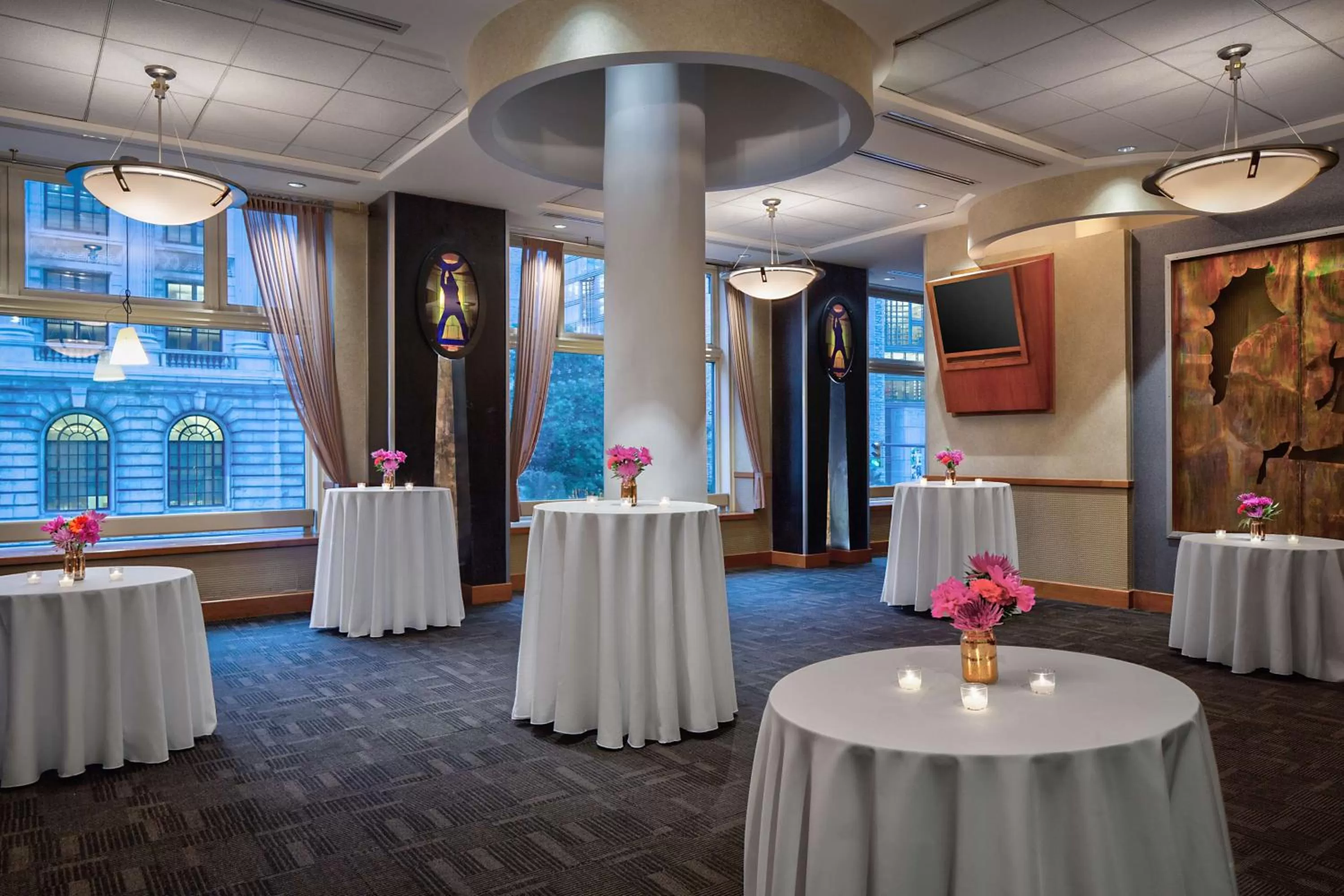 On site in Hyatt Regency Cleveland at The Arcade