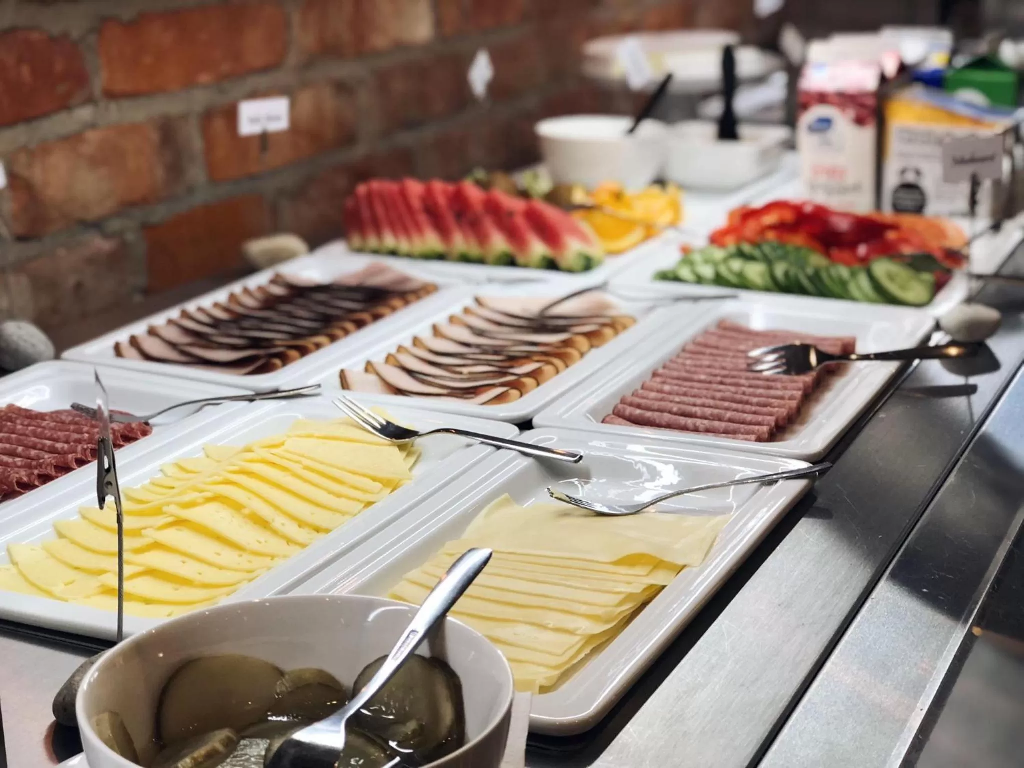 Food close-up in Hotell Nordic