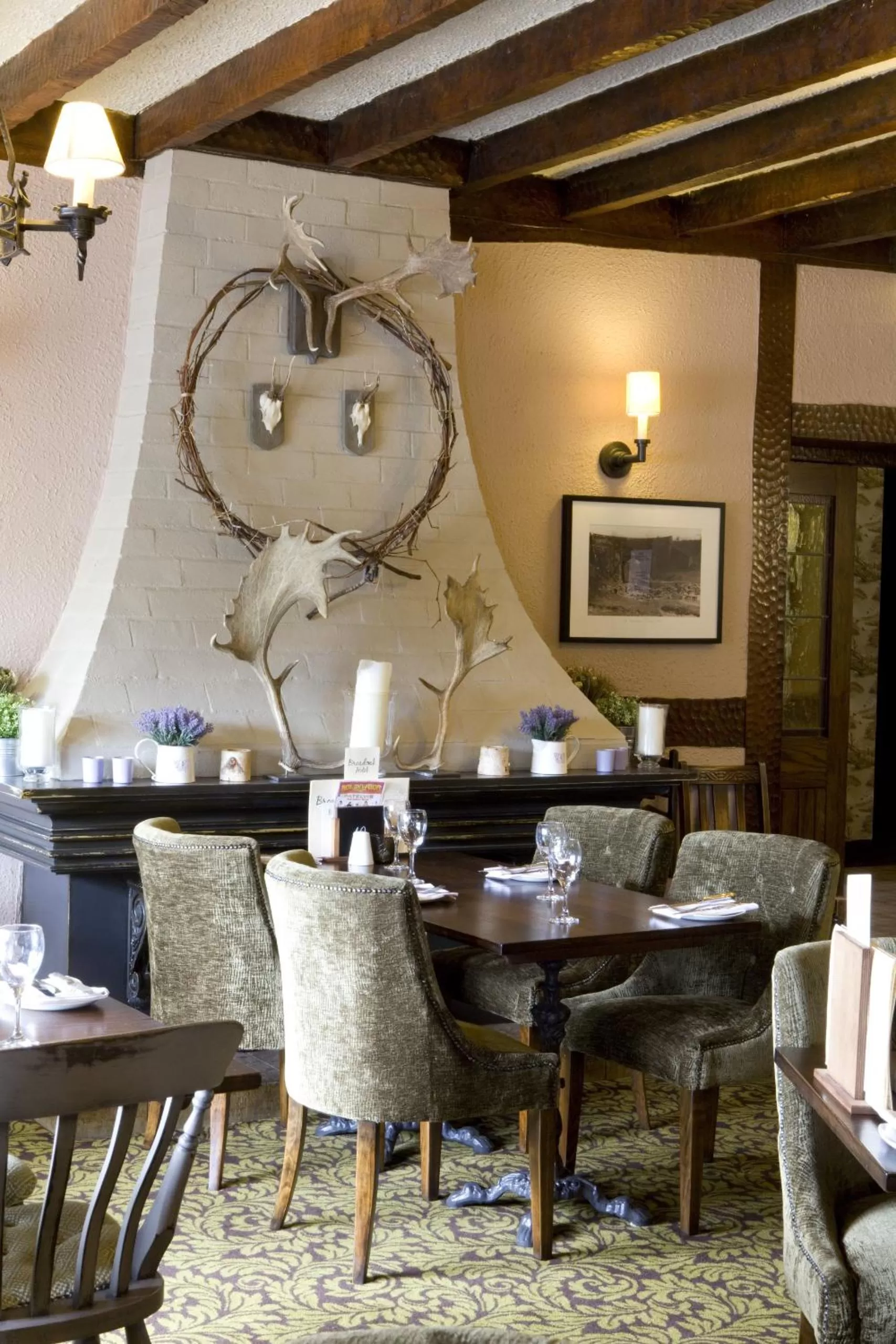 Dining area in The Broadoak