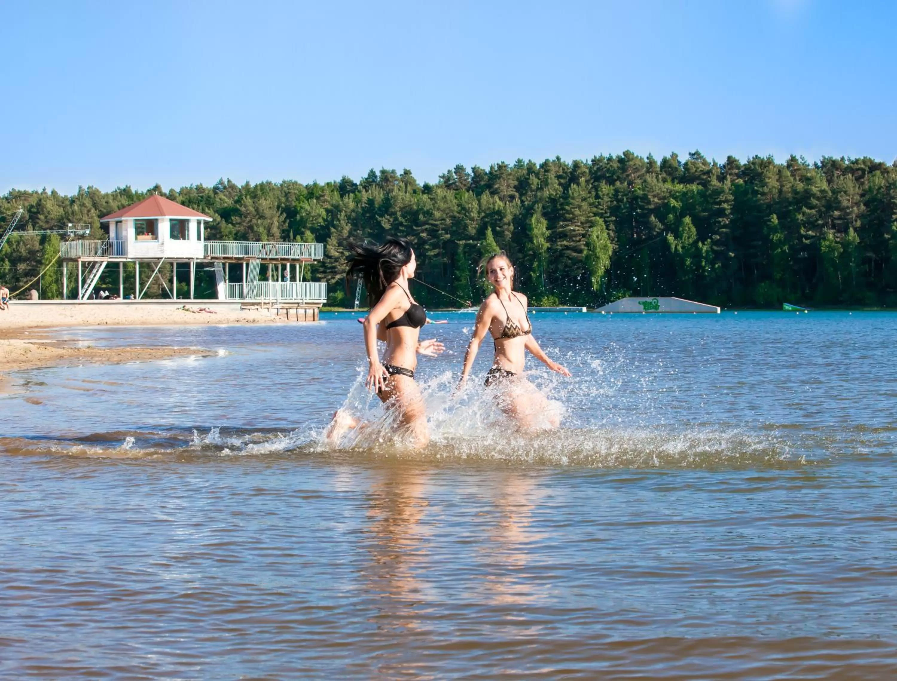 Beach in Bernsteinsee Hotel&Ferien