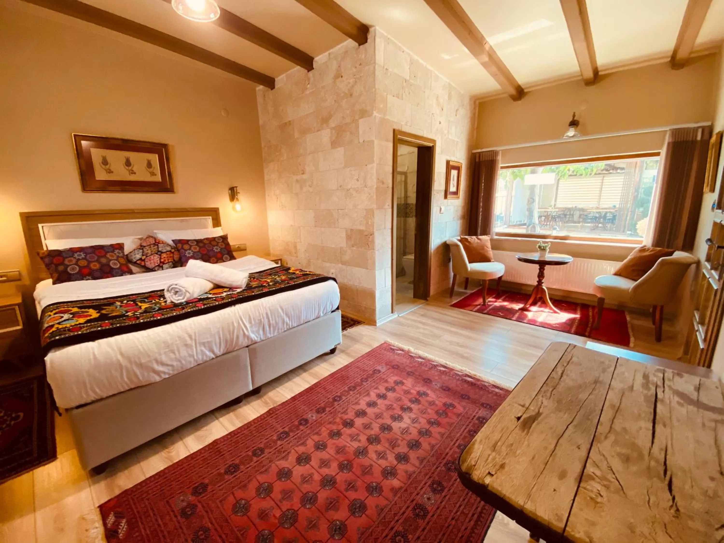 Bed in YASTIK HOUSES - Cappadocia