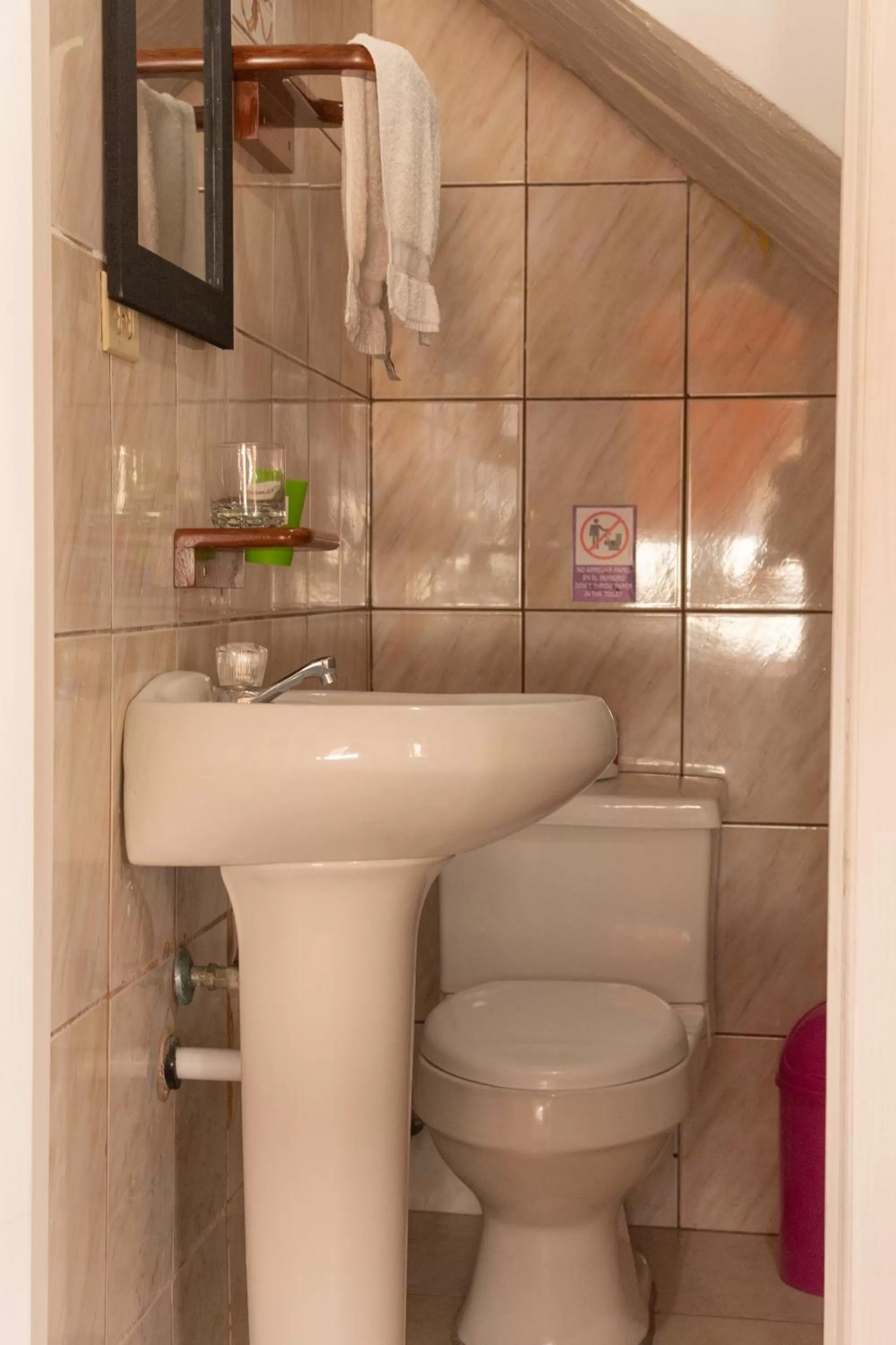 Bathroom in Hotel Crossman