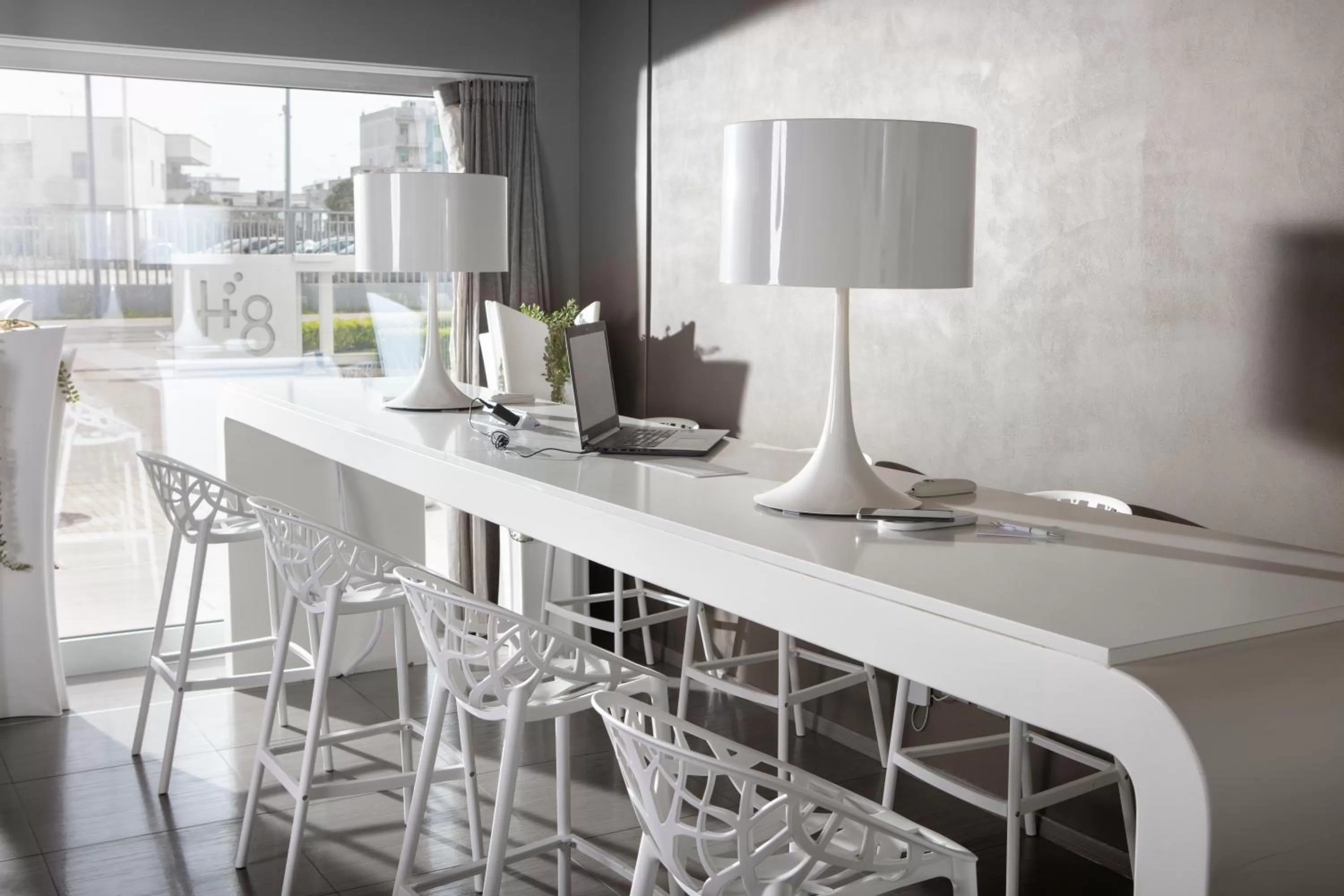 Lobby or reception in 8Piuhotel