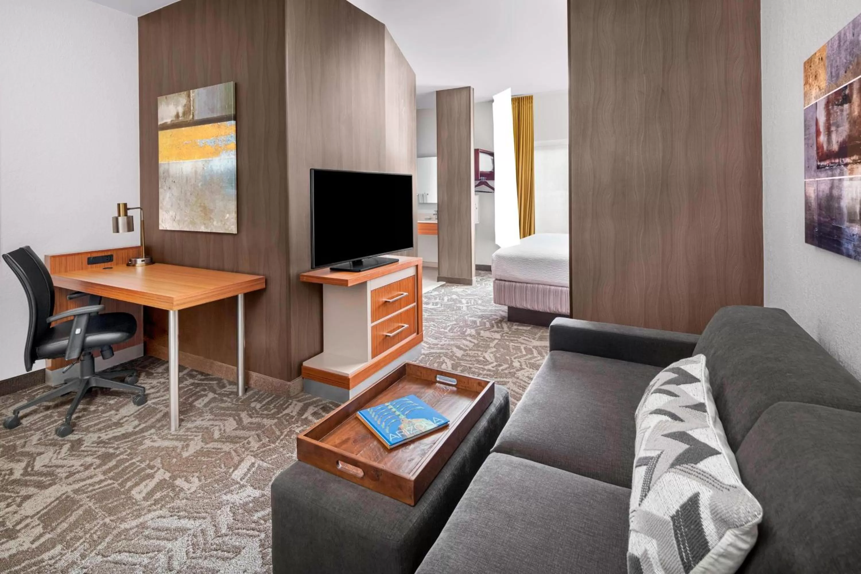 Living room in SpringHill Suites Scottsdale North