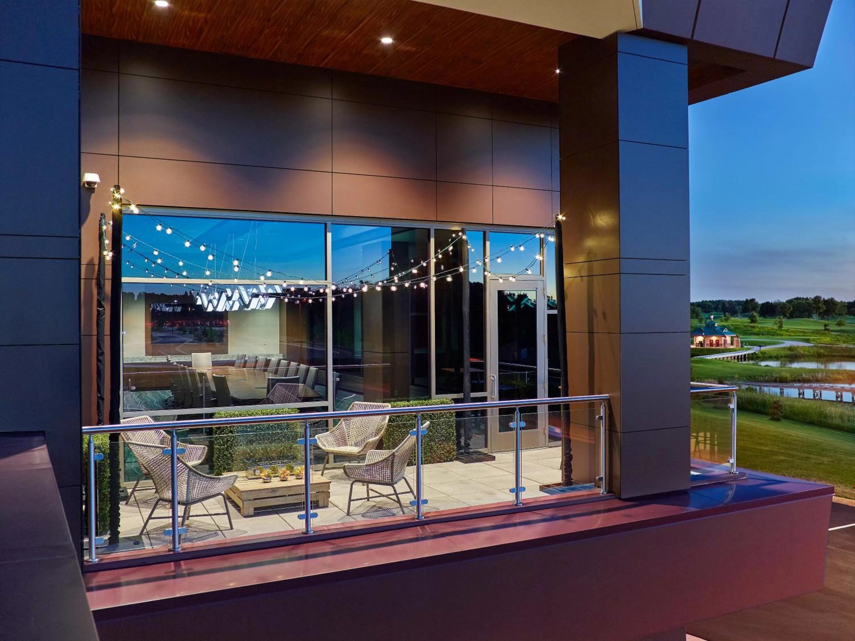 Balcony/Terrace in Mystic Lake Casino Hotel