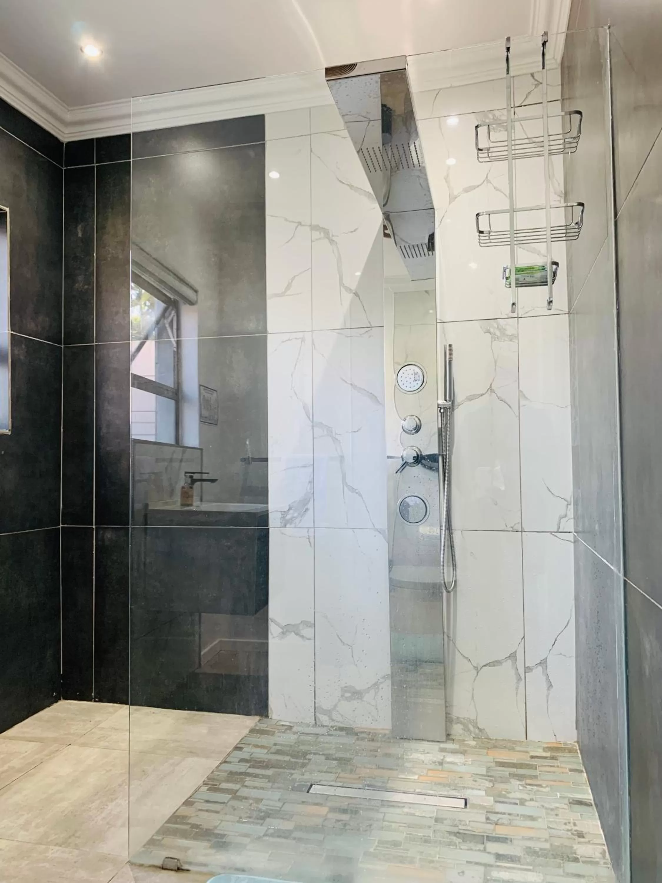 Bathroom in 24 On Basil Inventive suites