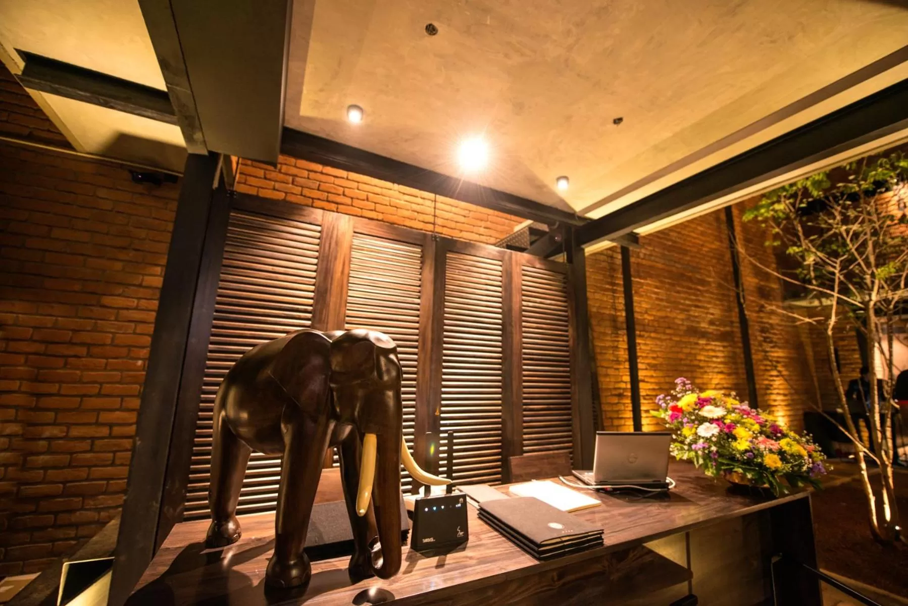 Facade/entrance in BBQ HUB Ella