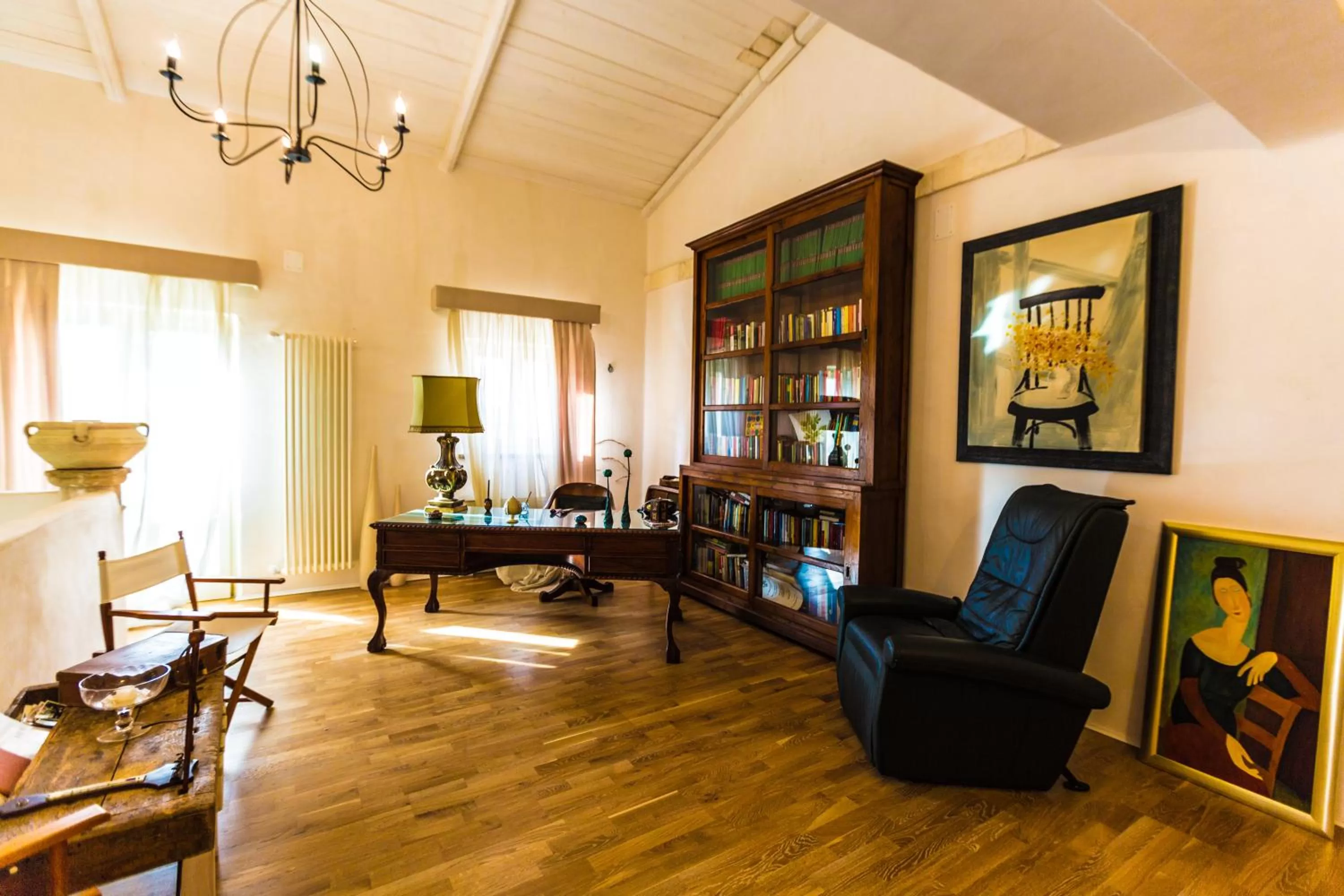 Communal lounge/ TV room, Seating Area in B&B Giovannarolla Green House
