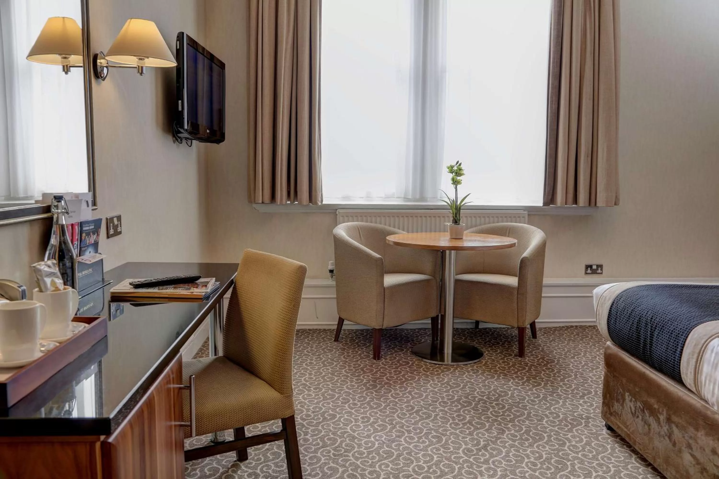 Bedroom, Bed in The Midland Hotel