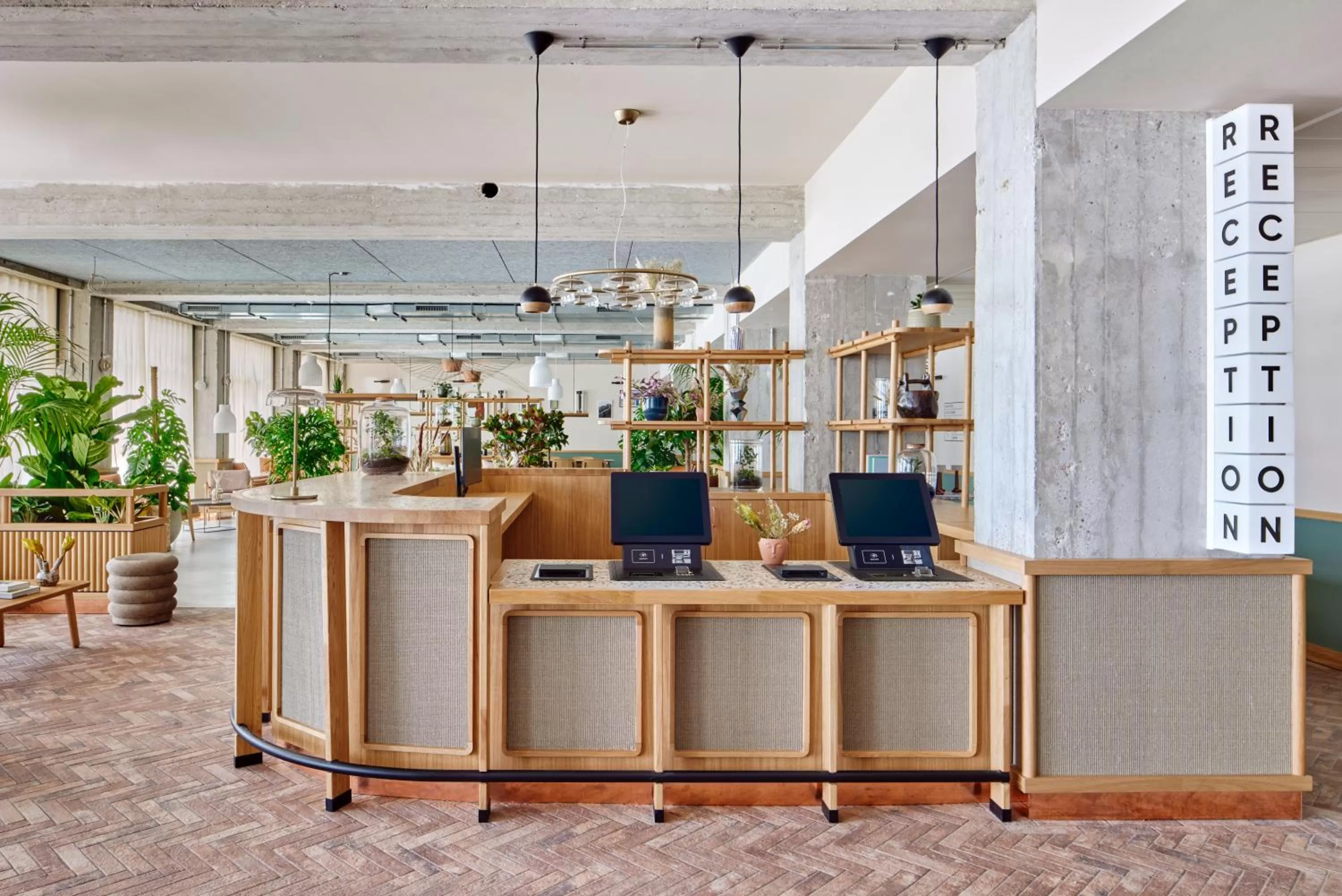 Lobby or reception in WunderLocke Munich