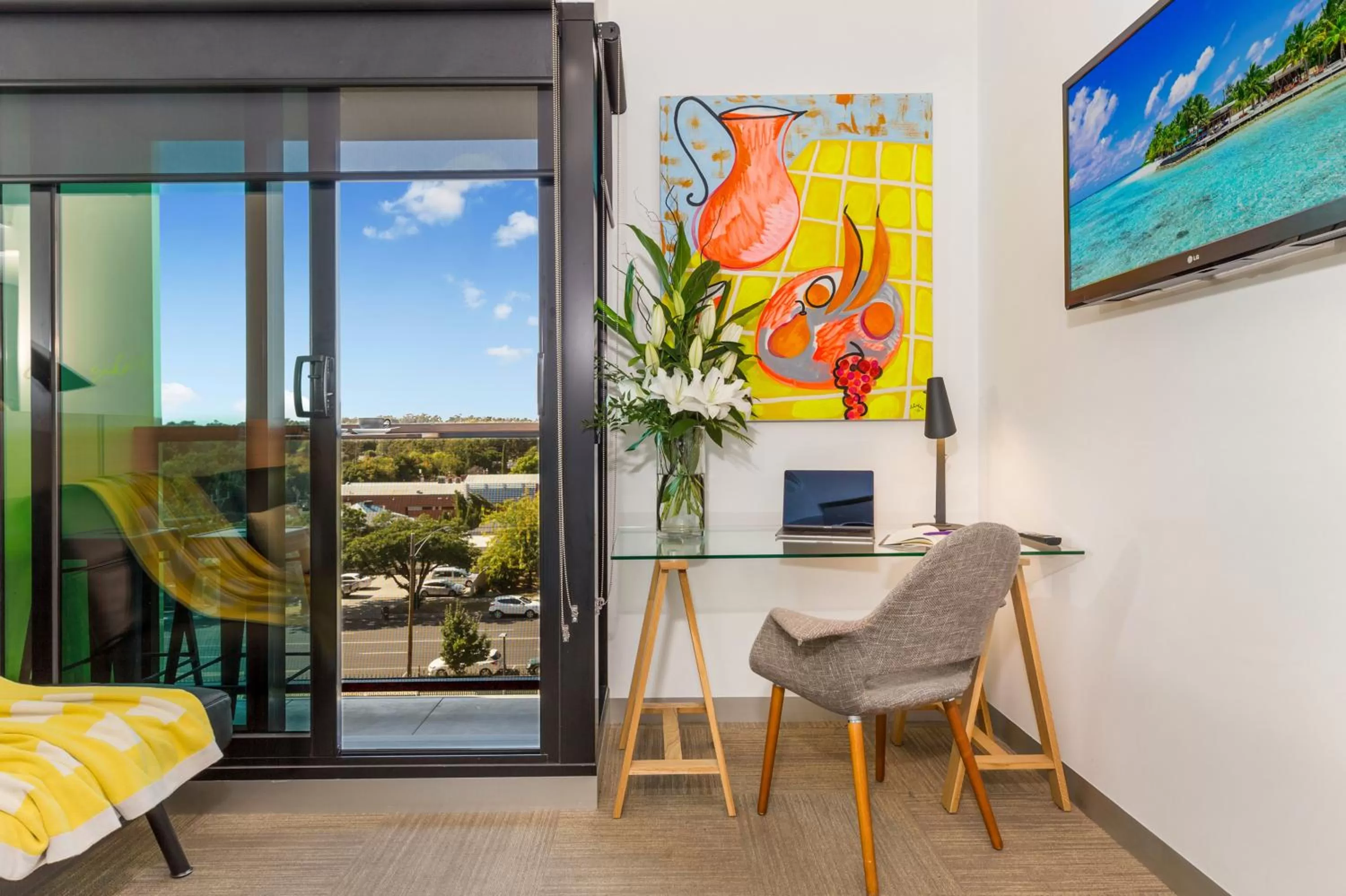 Living room in Mercure Bendigo Schaller