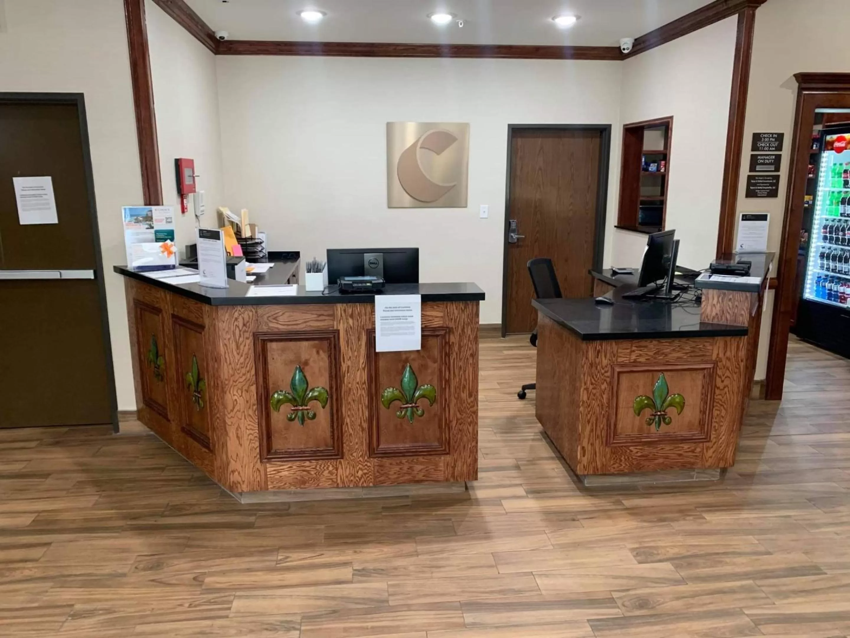 Lobby or reception in Comfort Suites West Monroe near Ike Hamilton Expo Center