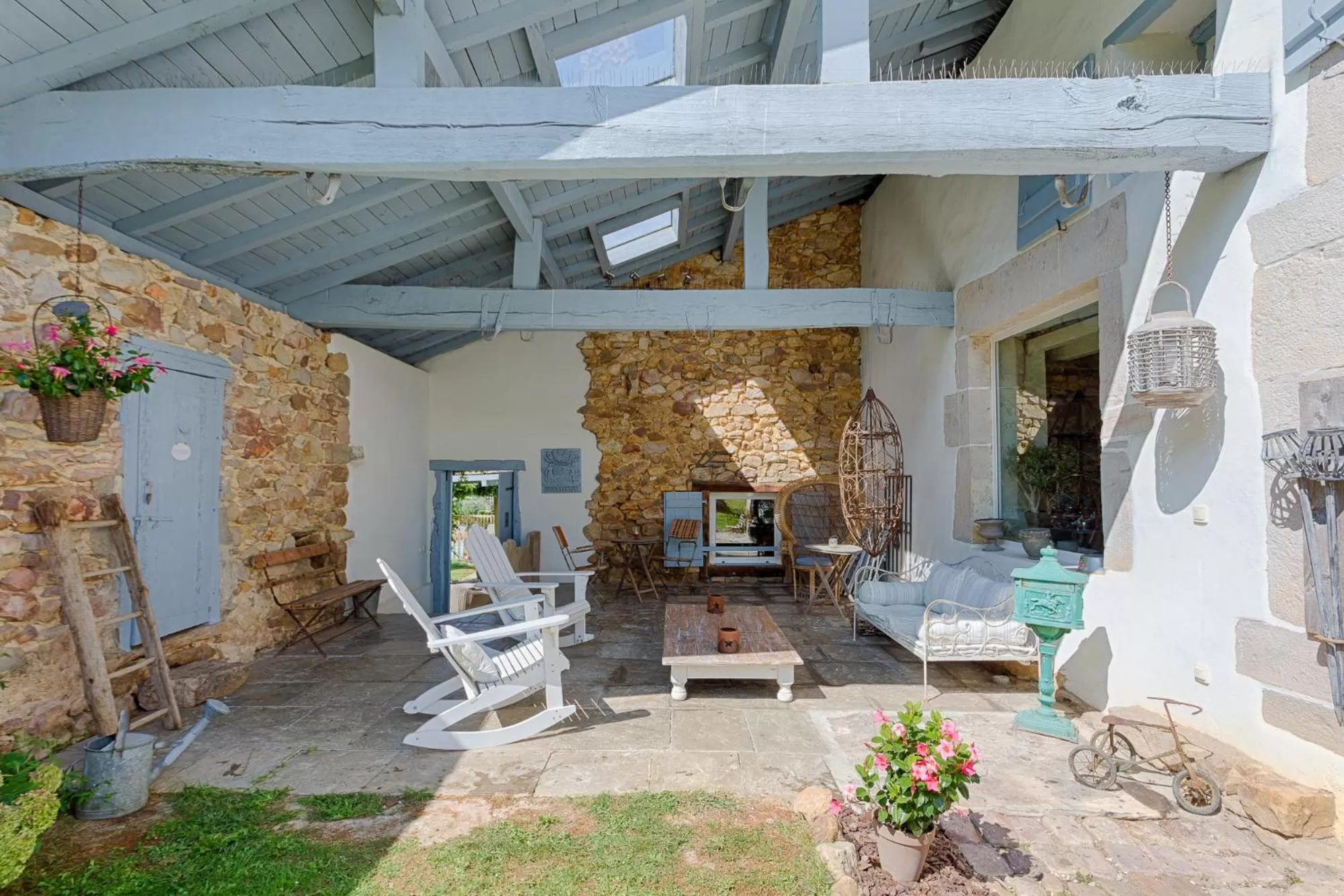 Patio in Ferme Elhorga