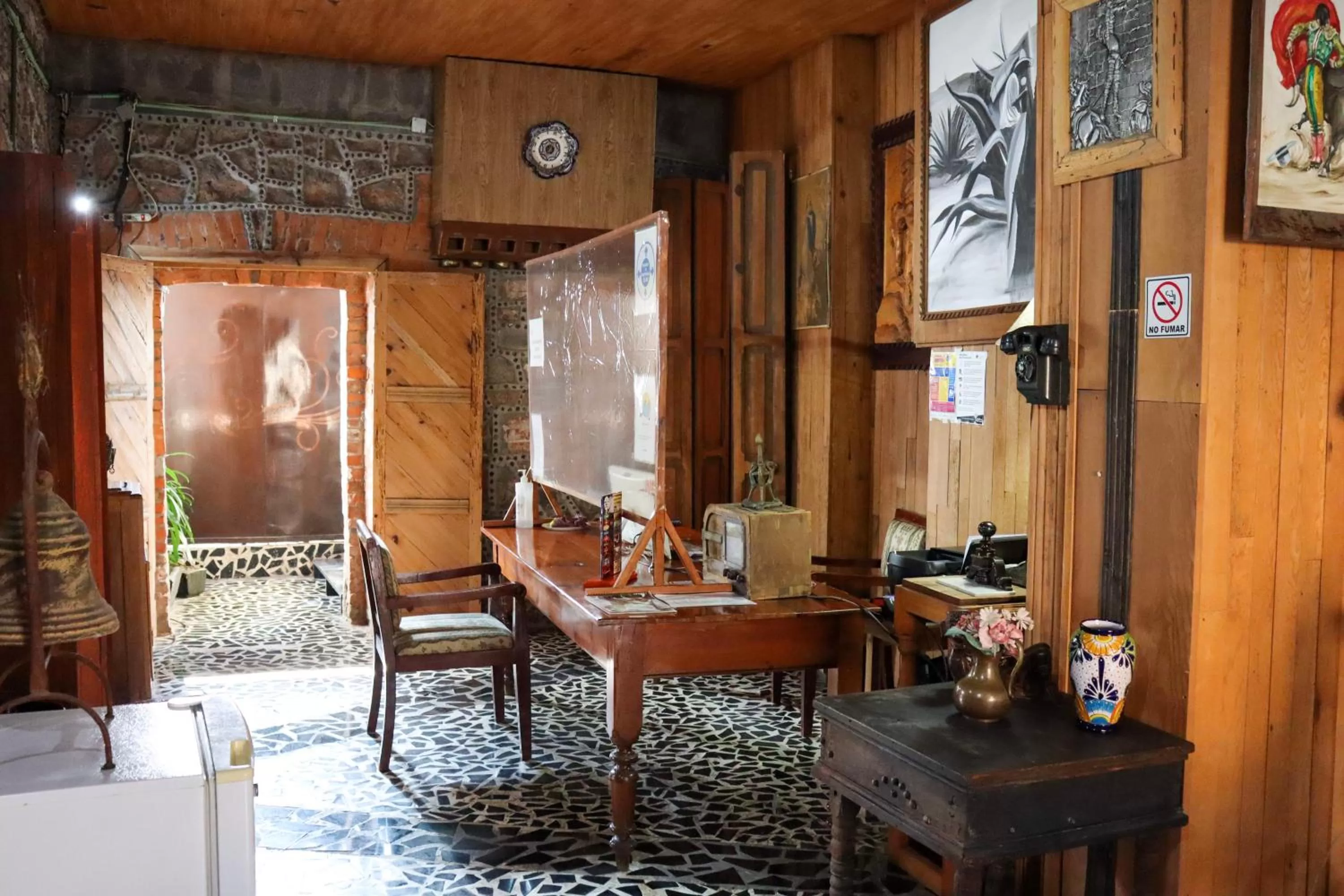 Lobby or reception in Hotel Vitorina