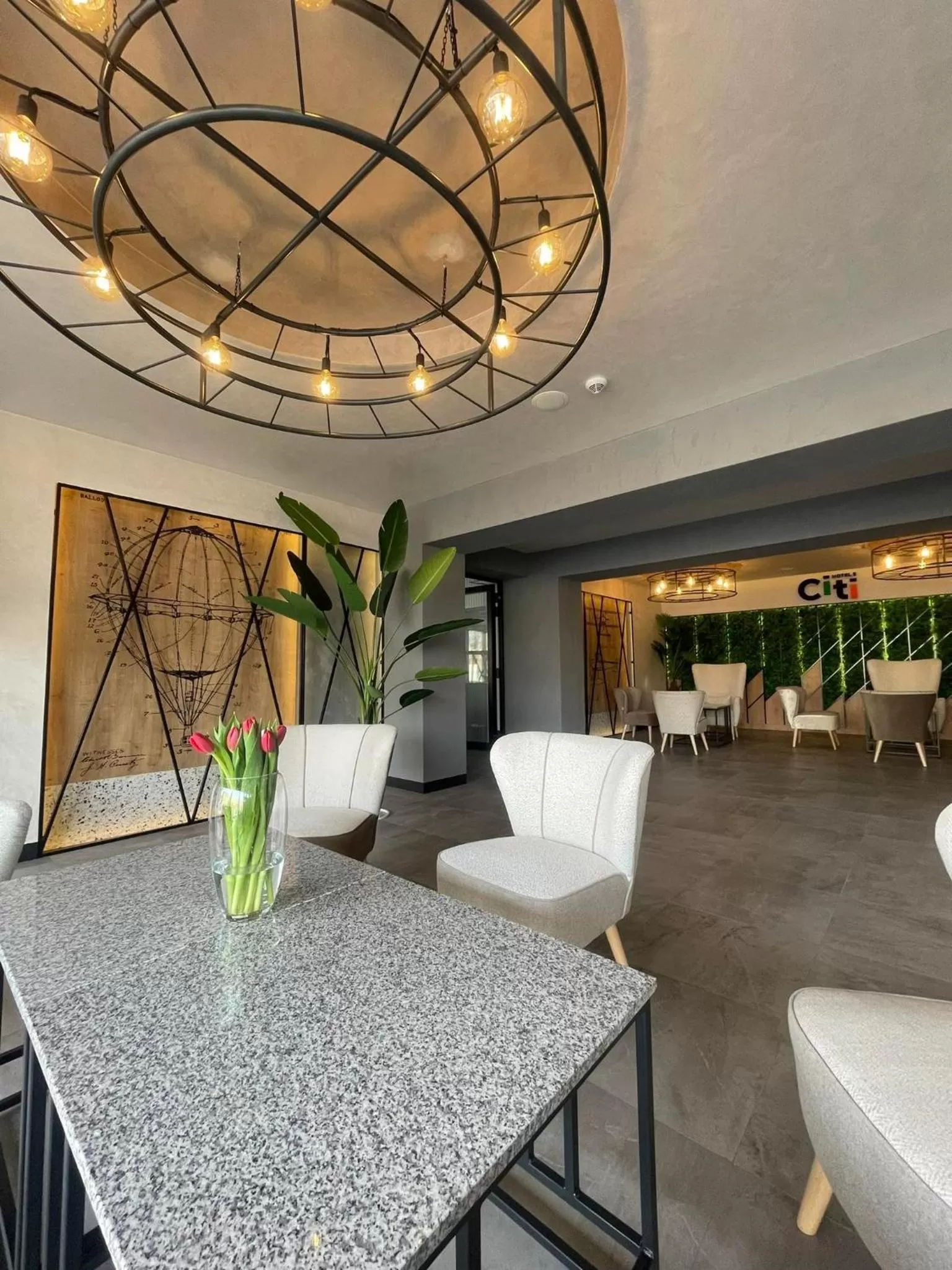 Lobby or reception in Citi Hotel's Łódź
