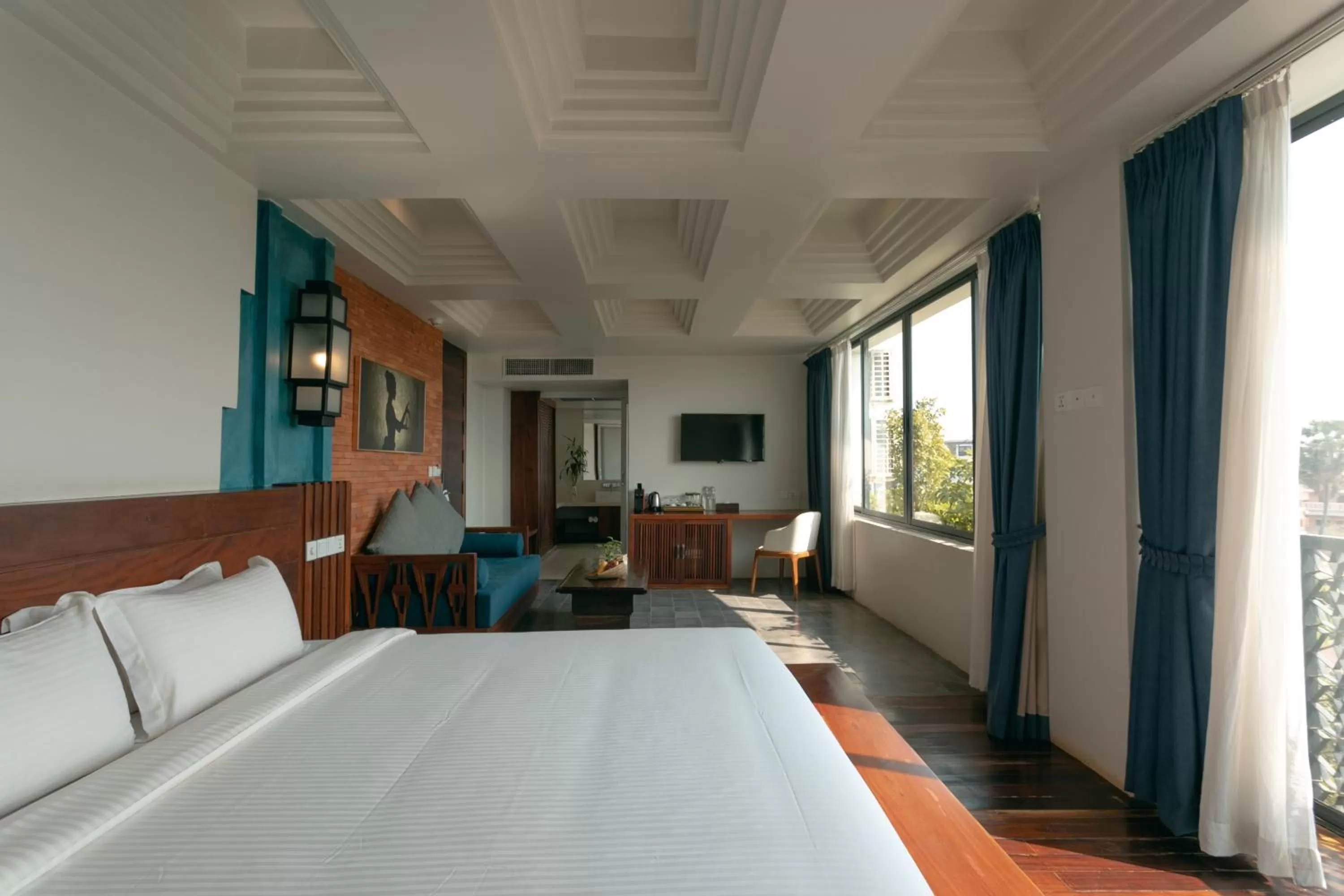 View (from property/room), Bed in HARI Residence & Spa