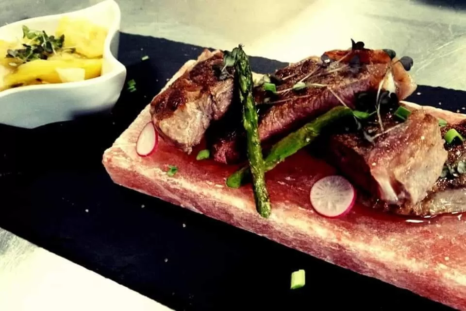 Food close-up in Hotel Restaurante Sostenible La Laguna