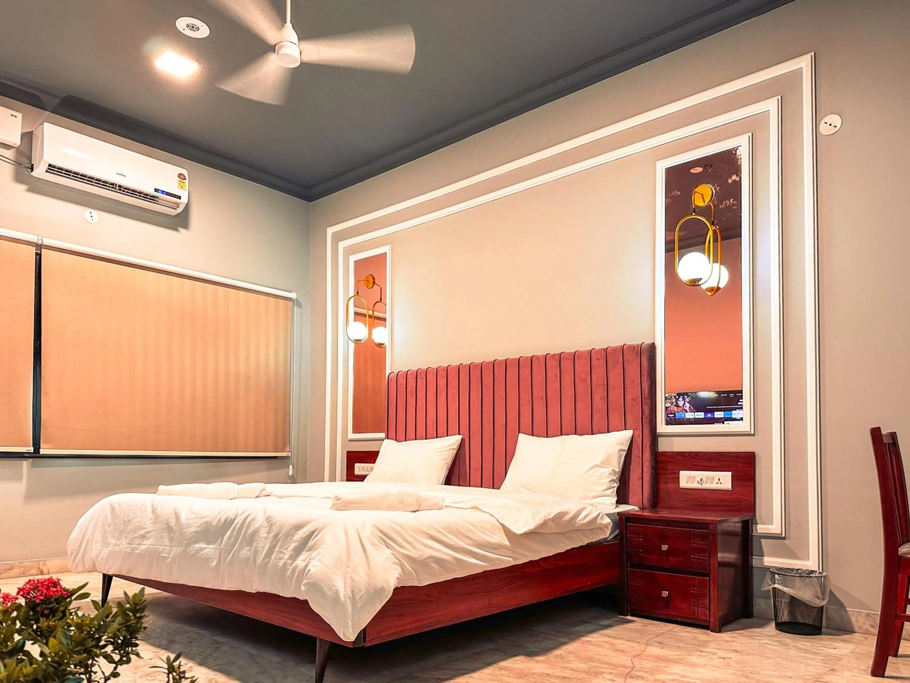 Bed in Hoztel Jaipur