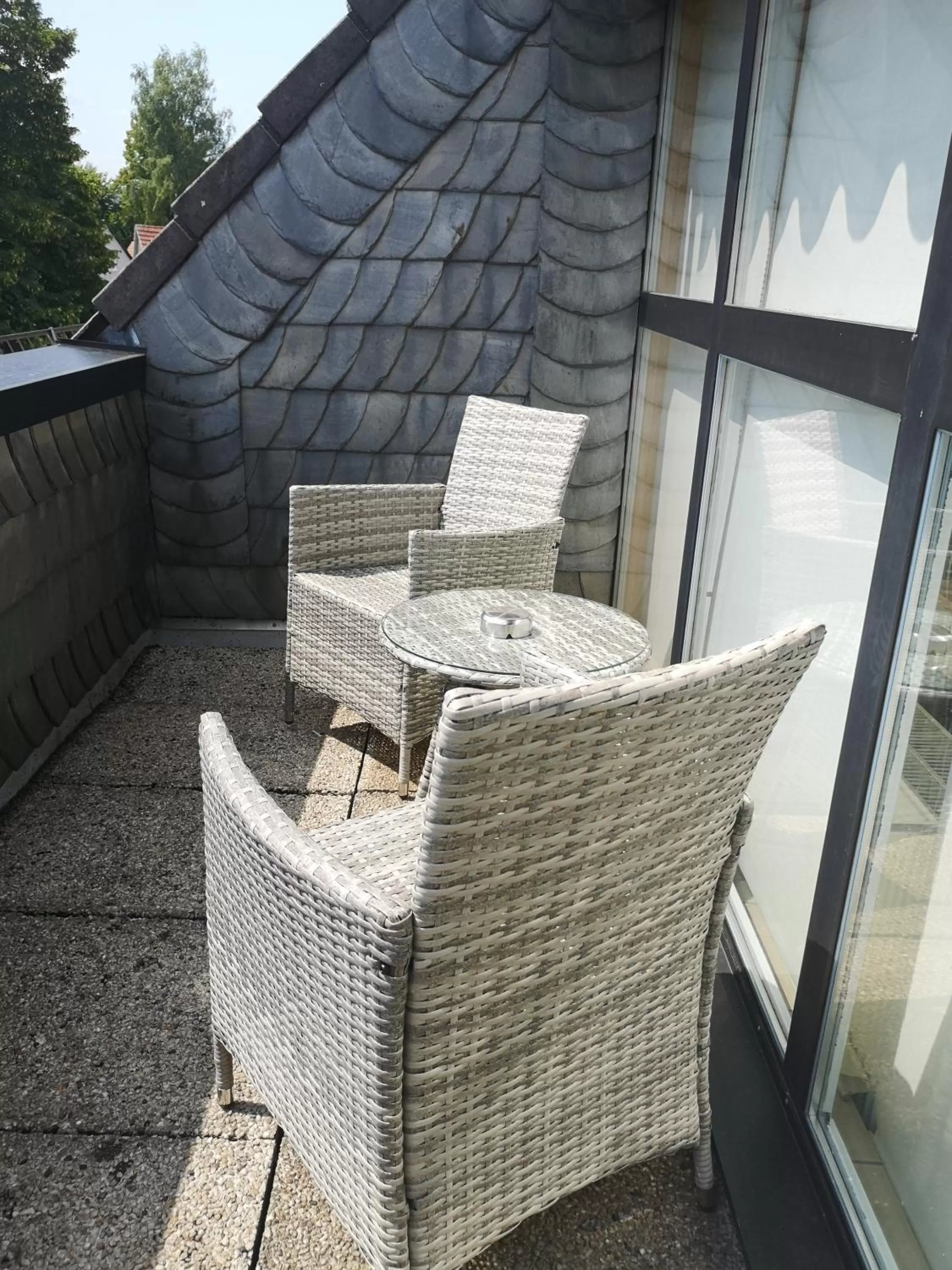 Balcony/Terrace in Hotel Goldflair am Rathaus